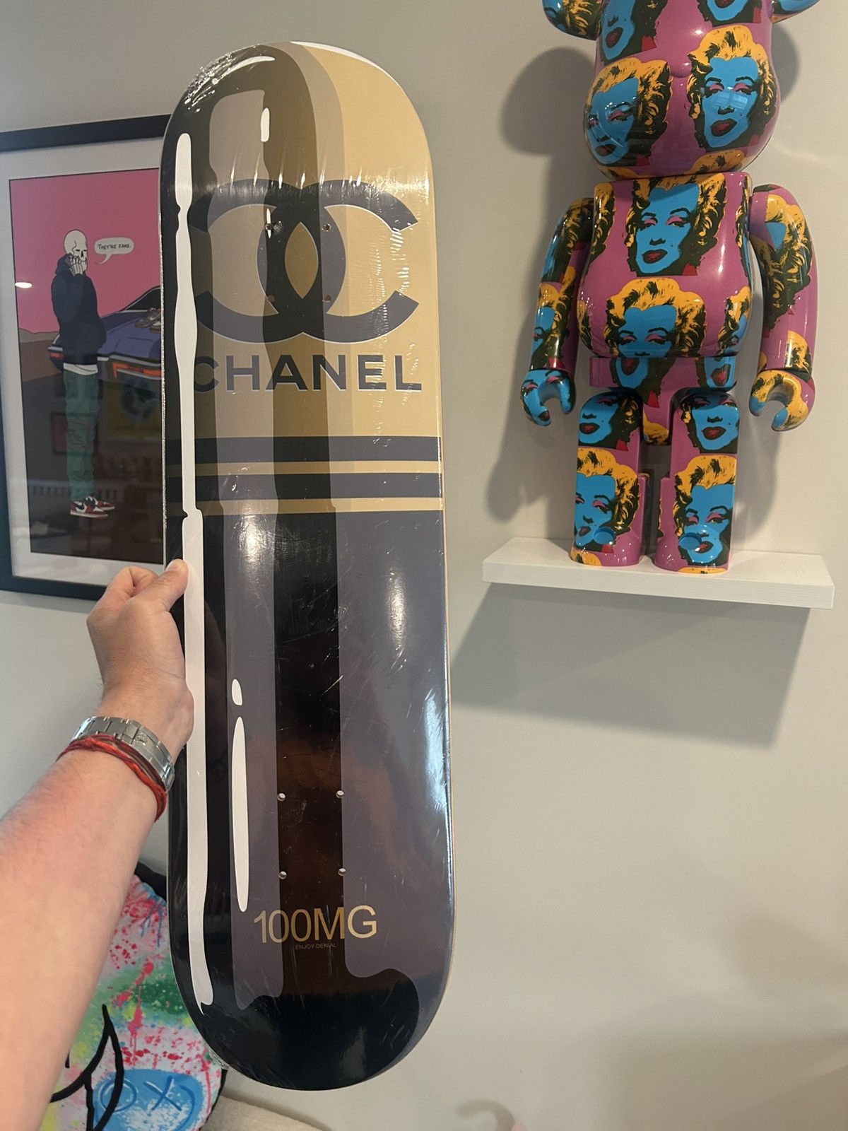 Chanel × Designer Chanel x Denial limited edition skate deck Size ONE SIZE - 1 Thumbnail