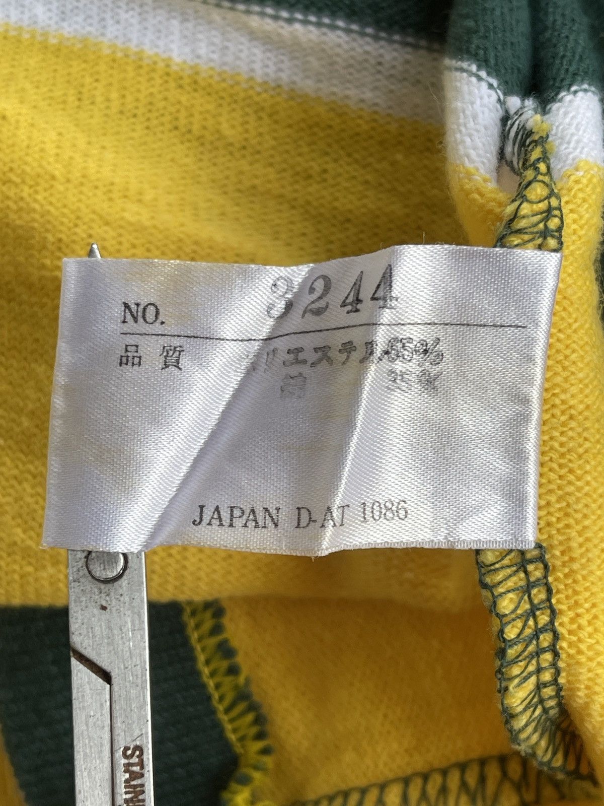 Japanese Brand Vintage Rio Brothers Rugby Shirt (Fit To S) Size US S / EU 44-46 / 1 - 9 Thumbnail