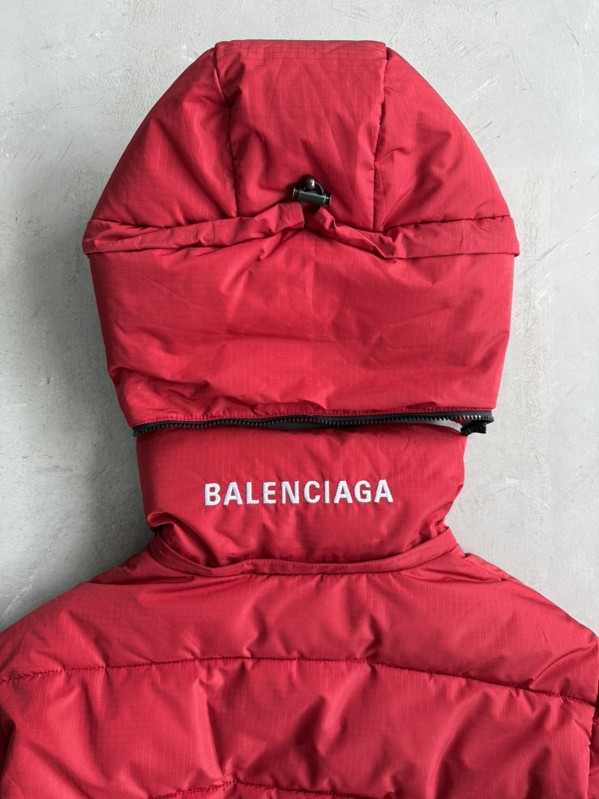 Balenciaga Balenciaga - F/W 2019 Red Swing Puffer Jacket Size US L / EU 52-54 / 3 - 5 Thumbnail