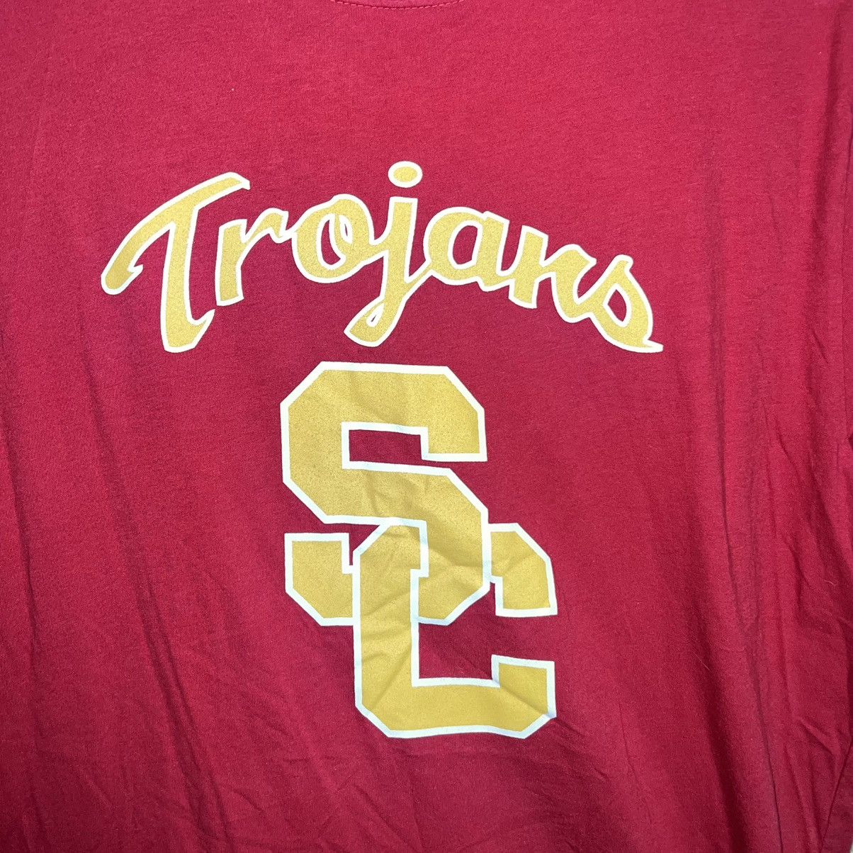Other USC Trojans Authentic Apparel Cardinal Red T Shirt Size Med Size US M / EU 48-50 / 2 - 2 Thumbnail