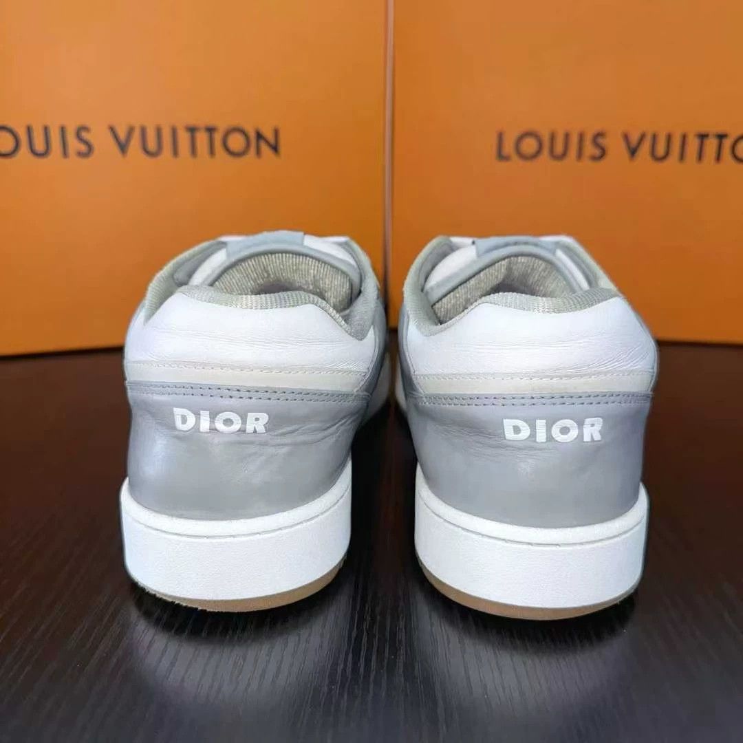 Dior Dior B27 Sneakers White Grey Size 43 Size US 10 / EU 43 - 6 Thumbnail