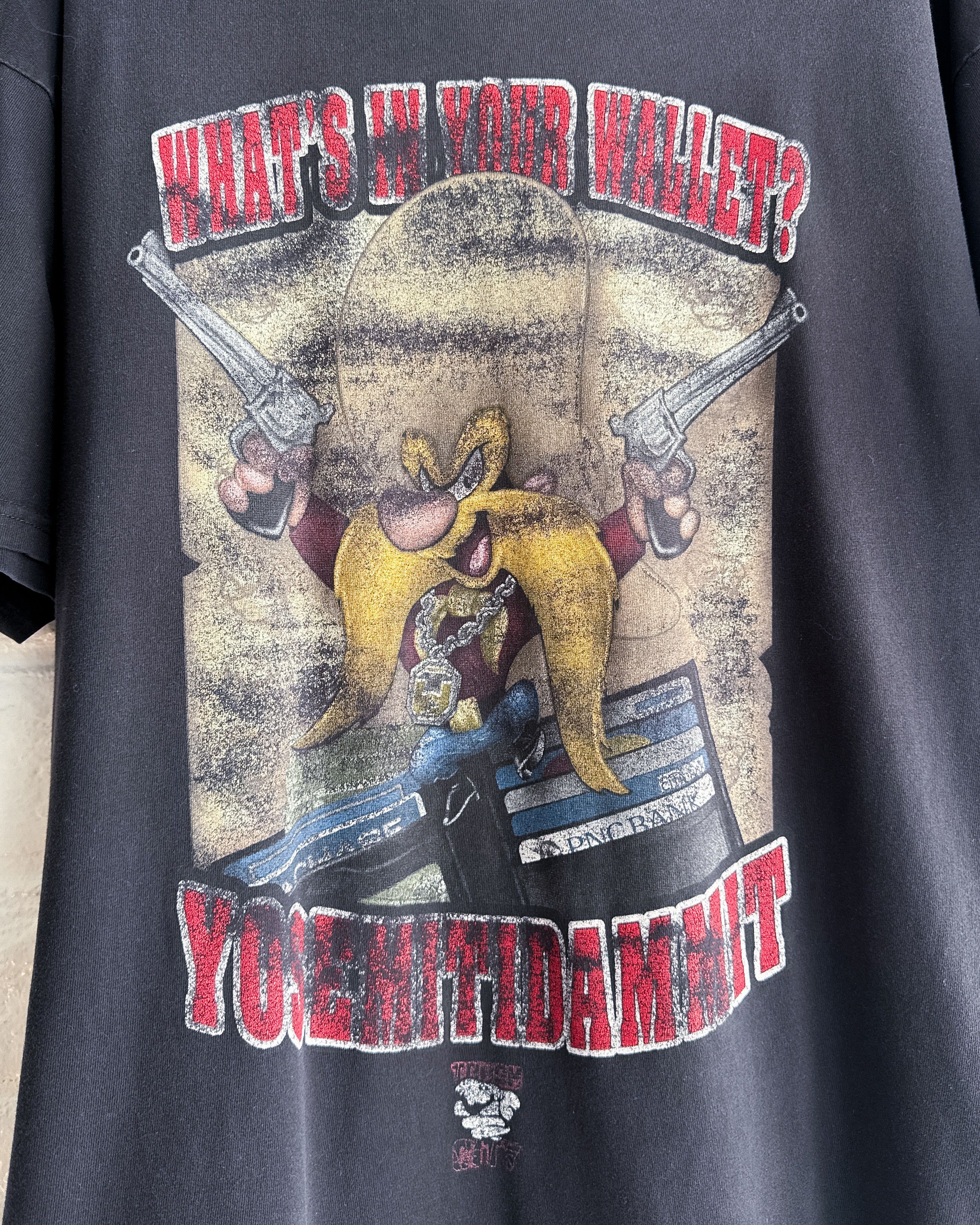 Vintage Vintage 90s Looney Tunes Yosemite Sam T Shirt 2XL Distressed Size US XXL / EU 58 / 5 - 3 Thumbnail