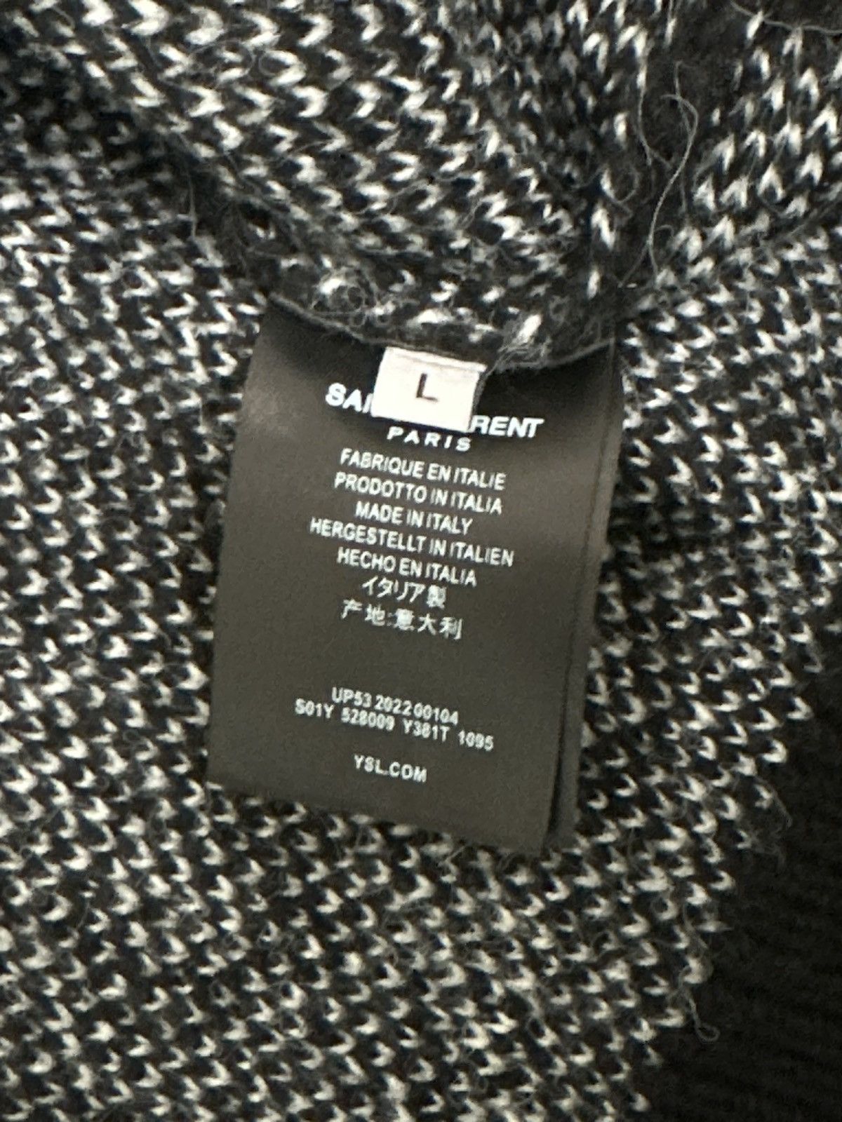 Saint Laurent Paris Saint Lauren Sweater Size US L / EU 52-54 / 3 - 2 Thumbnail