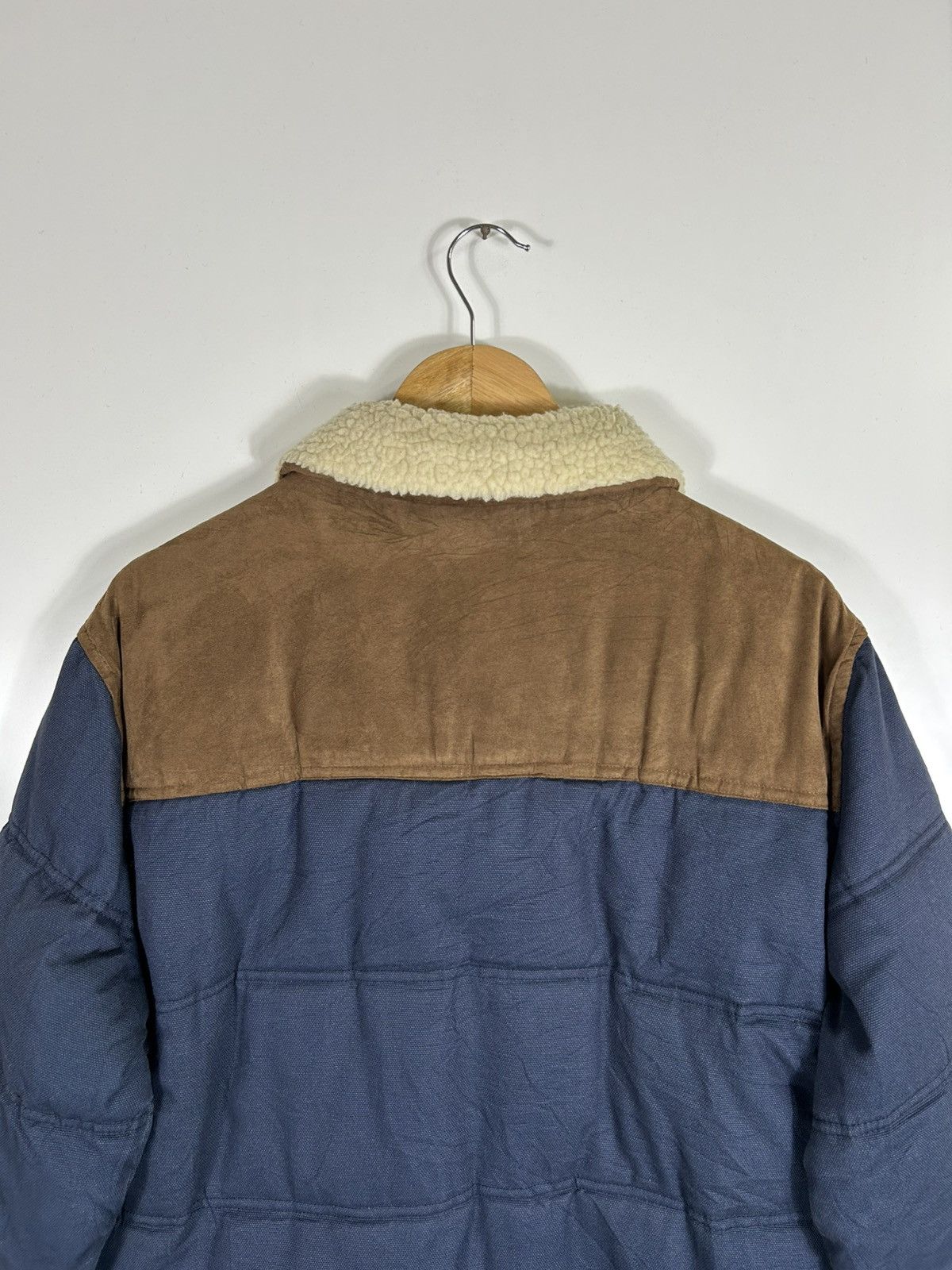 Zara 🔥Zara Man Denim Zipper Puffer Jacket Size US L / EU 52-54 / 3 - 16 Thumbnail