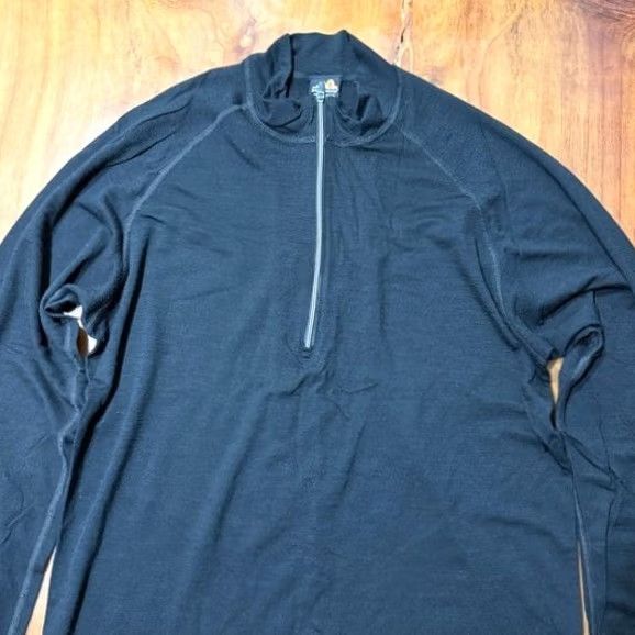 Patagonia VINTAGE Patagonia Men's shirt M Baselayer Merino Wool Long Sleeve Performance 1/4 zip J5 Blue Mens M Size US M / EU 48-50 / 2 - 3 Thumbnail
