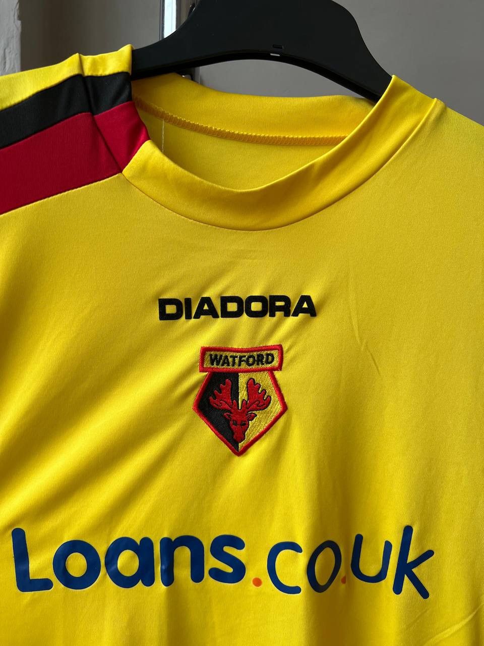 Diadora 2006/07 WATFORD FC HOME SOCCER JERSEY FOOTBALL SHIRT DIADORA Size US L / EU 52-54 / 3 - 4 Thumbnail