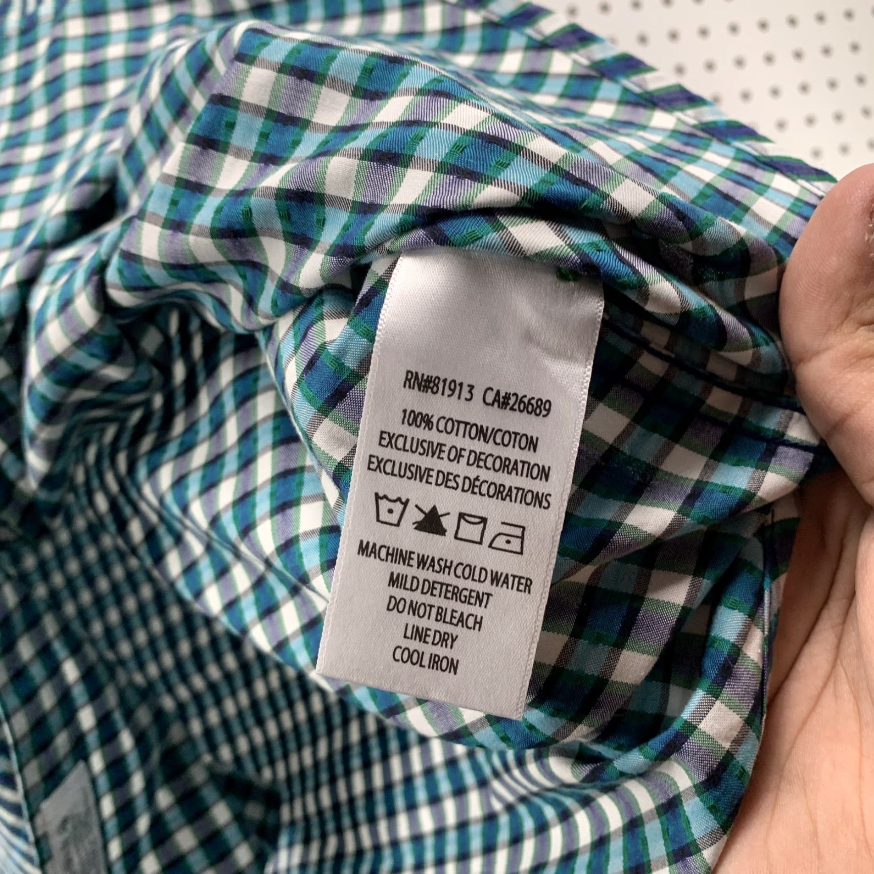 Robert Graham Robert Graham Shirt Mens XL Blue Striped Long Sleeve Button-Down Casual Size US XL / EU 56 / 4 - 3 Thumbnail