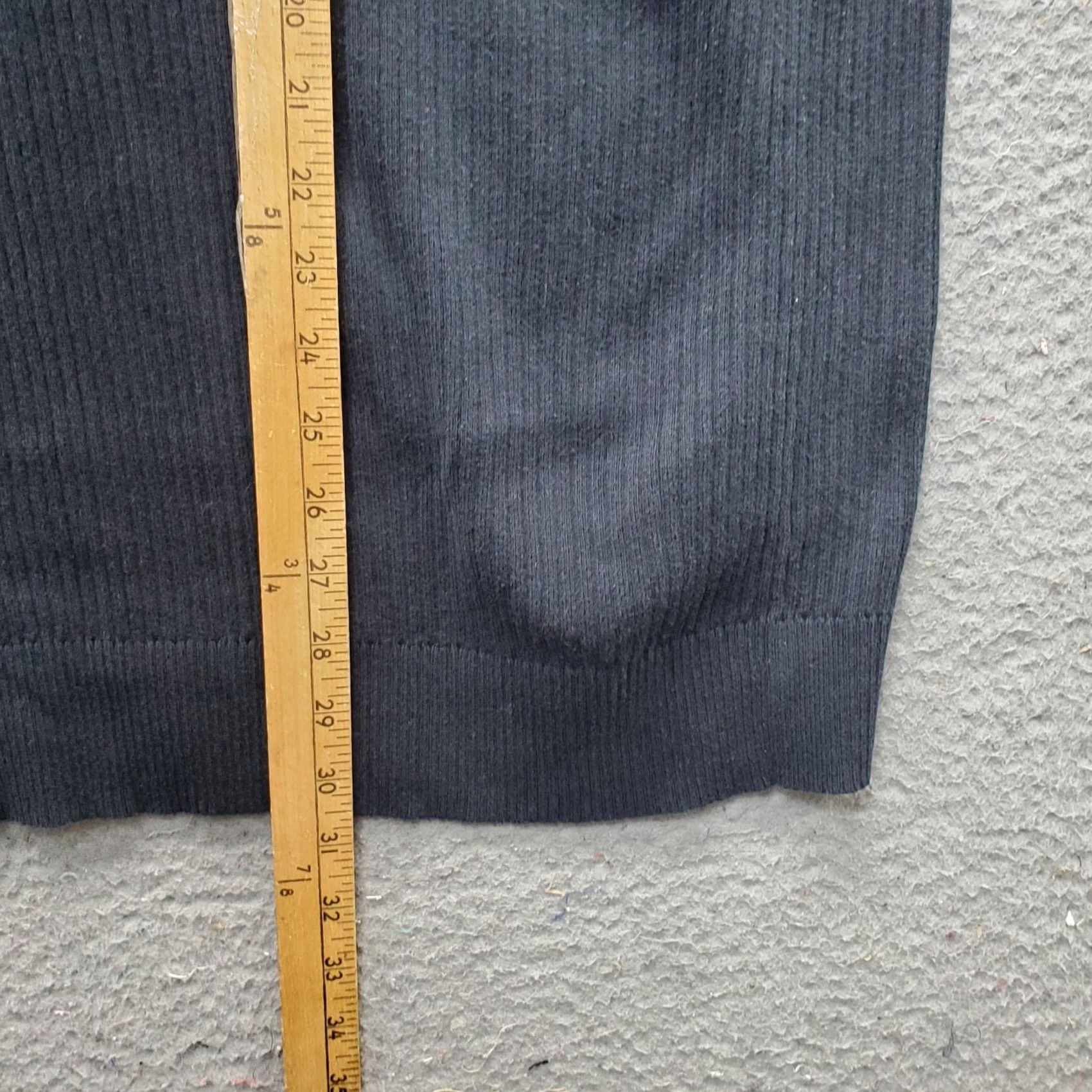 Lands' End Lands' End Mens 4XL Navy Polo Sweater Short Sleeve Knit 1/4 Zip Pullover Size US XXL / EU 58 / 5 - 3 Thumbnail