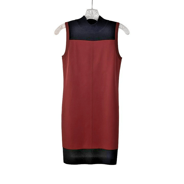 Rag & Bone rag & bone Dress XXS | Burgundy Merino Wool | Sleeveless | Size XXS / US 00 / IT 34 - 1 Thumbnail