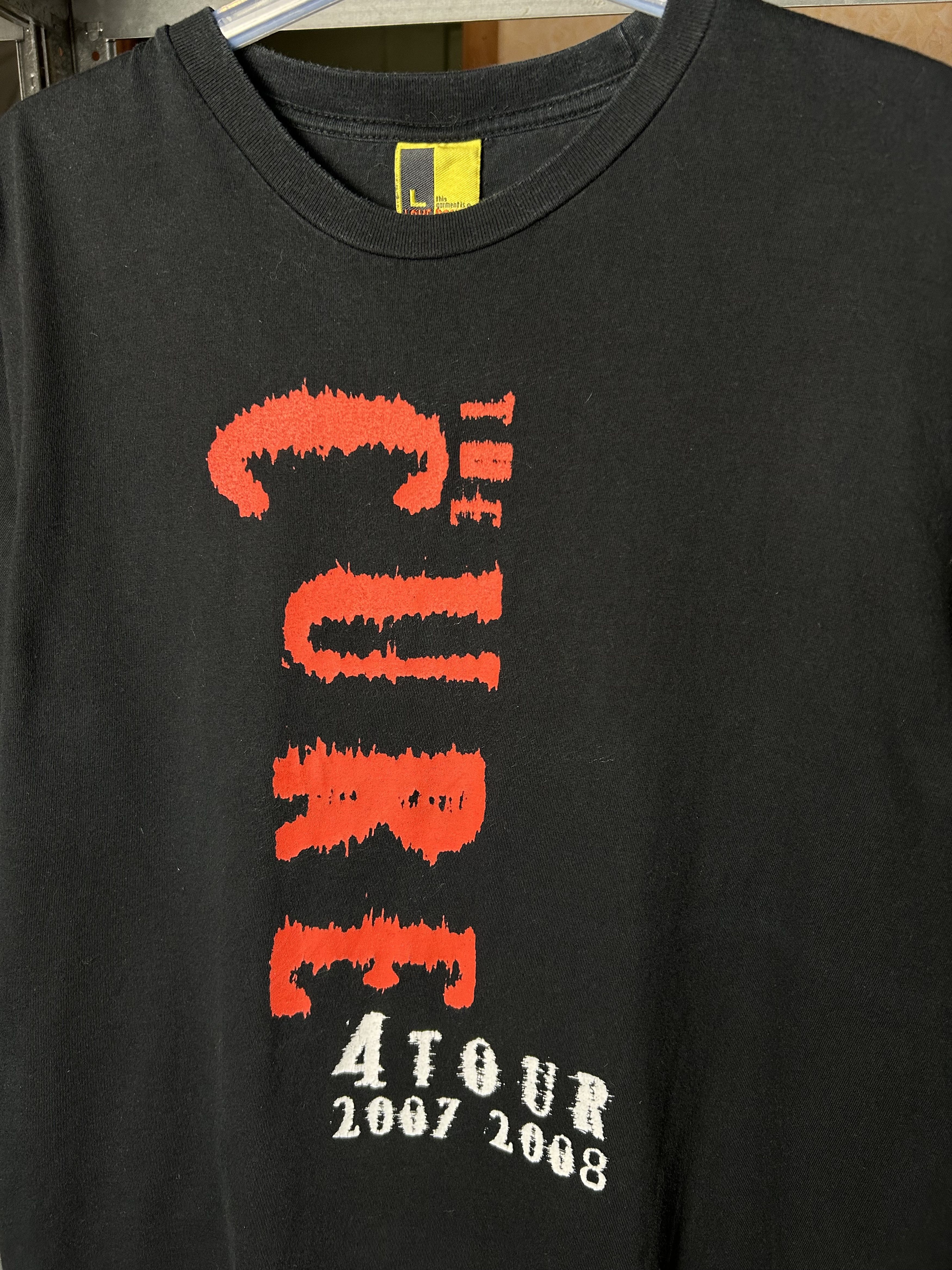 Band Tees Vintage 2007 The Cure Rock Band Australasia Tour T-shirt Size US L / EU 52-54 / 3 - 4 Thumbnail