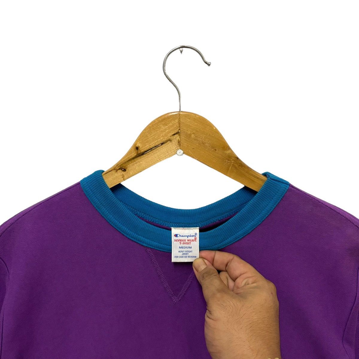 Champion × Vintage Champion Reverse Weave Tshirt Small Logo Size US M / EU 48-50 / 2 - 5 Thumbnail