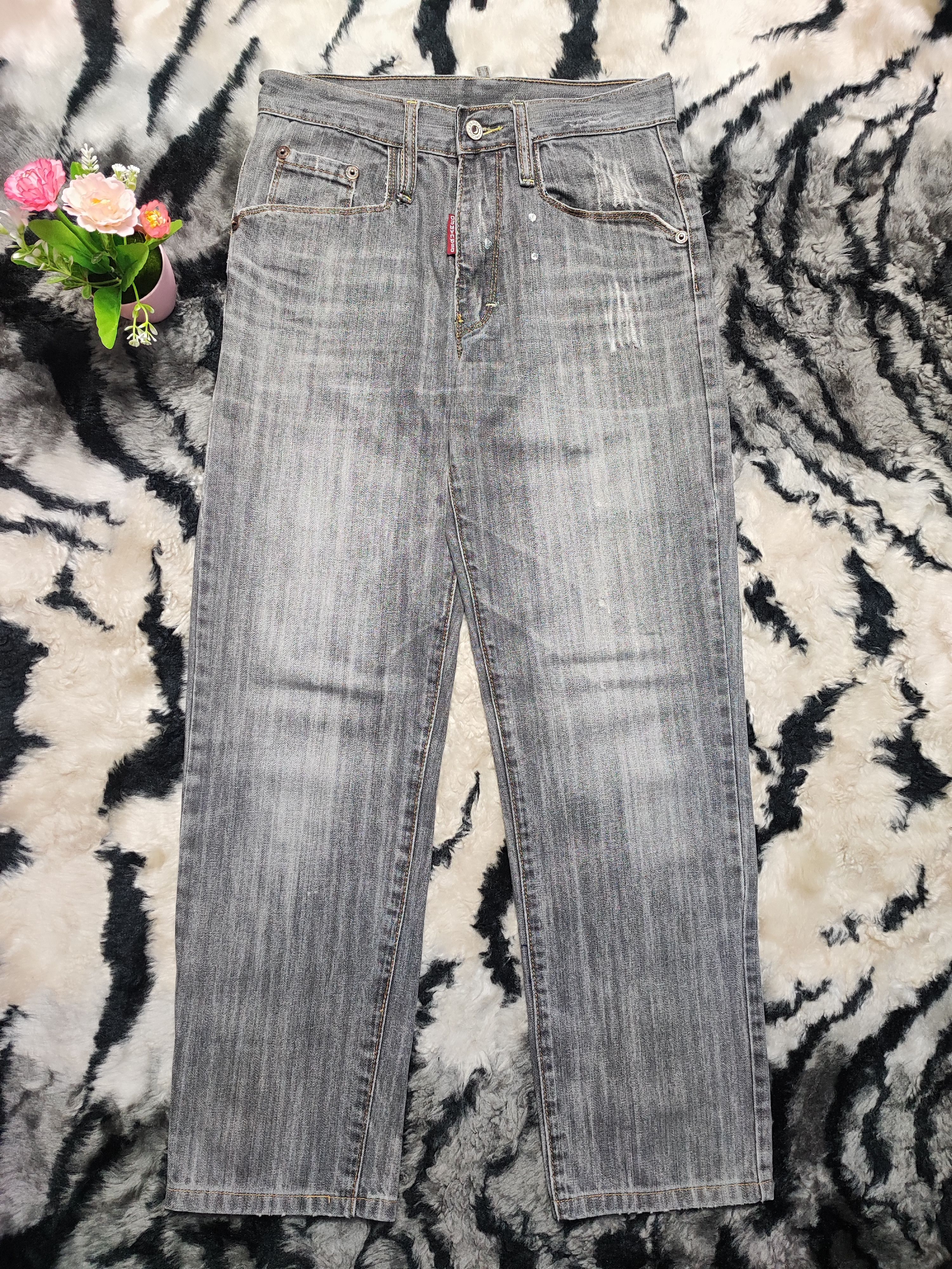 Dsquared2 Holy Grail - Dsquared2 Denim Buckle Belt Size US 28 / EU 44 - 2 Thumbnail