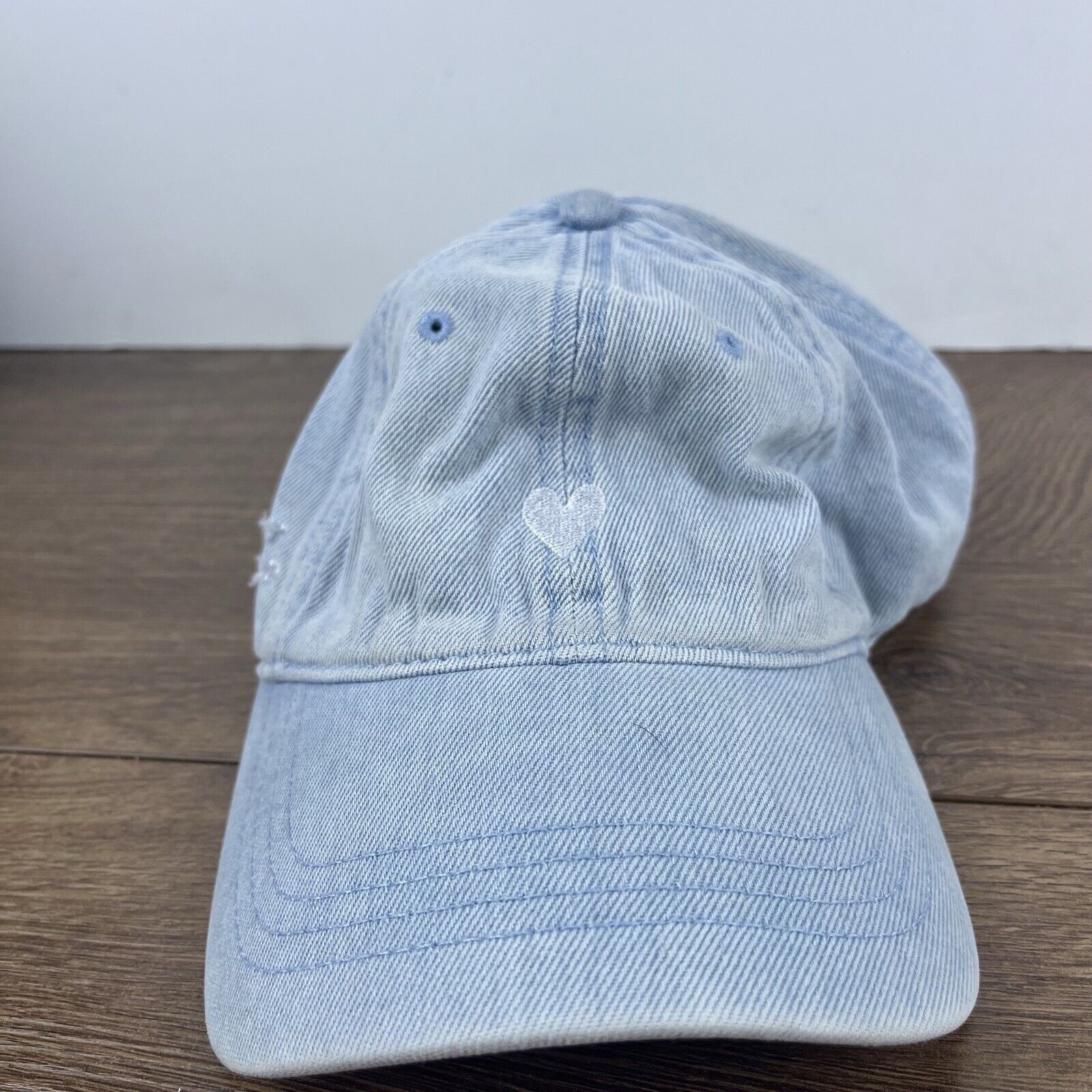 Other Heart Hat Love Heart Adjustable Hat Blue Hat Adjustable Blue Size ONE SIZE - 5 Thumbnail