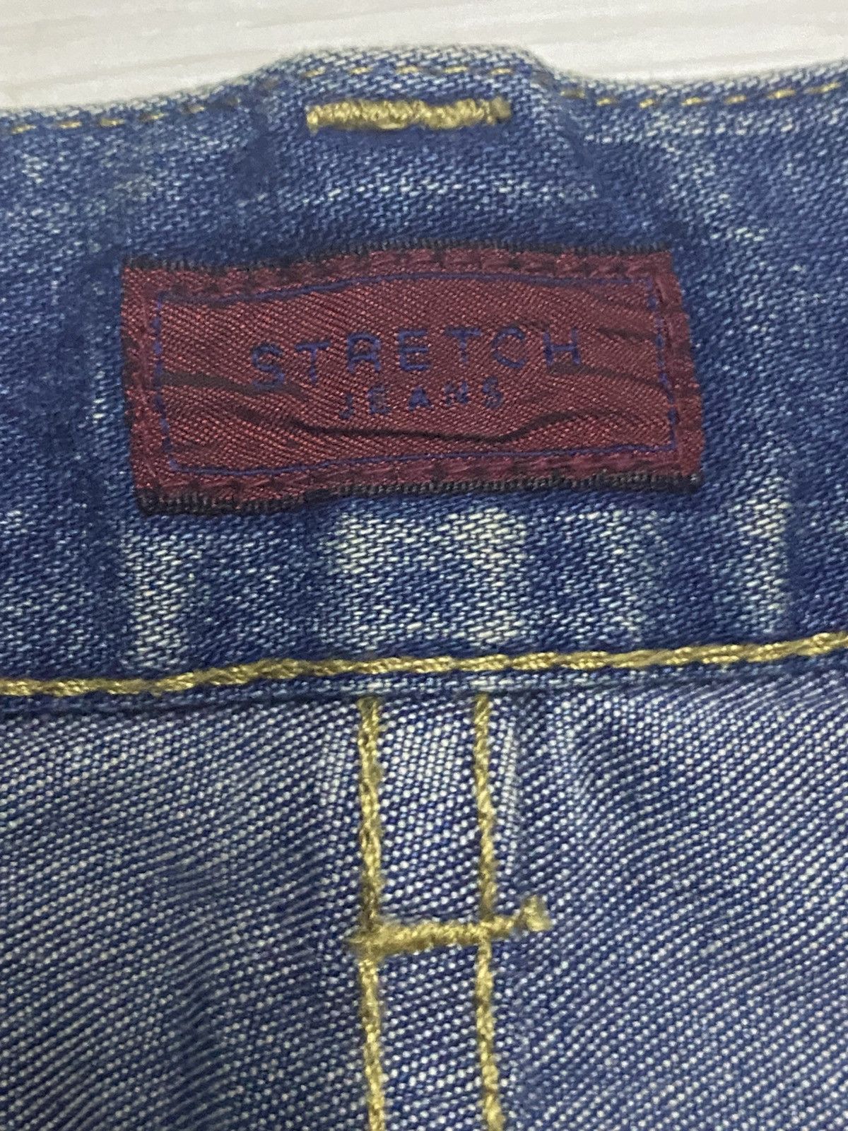 Japanese Brand Vintage Japanese Brand Iyb Mud Wash Tappered Leg Jeans Size US 31 - 10 Thumbnail