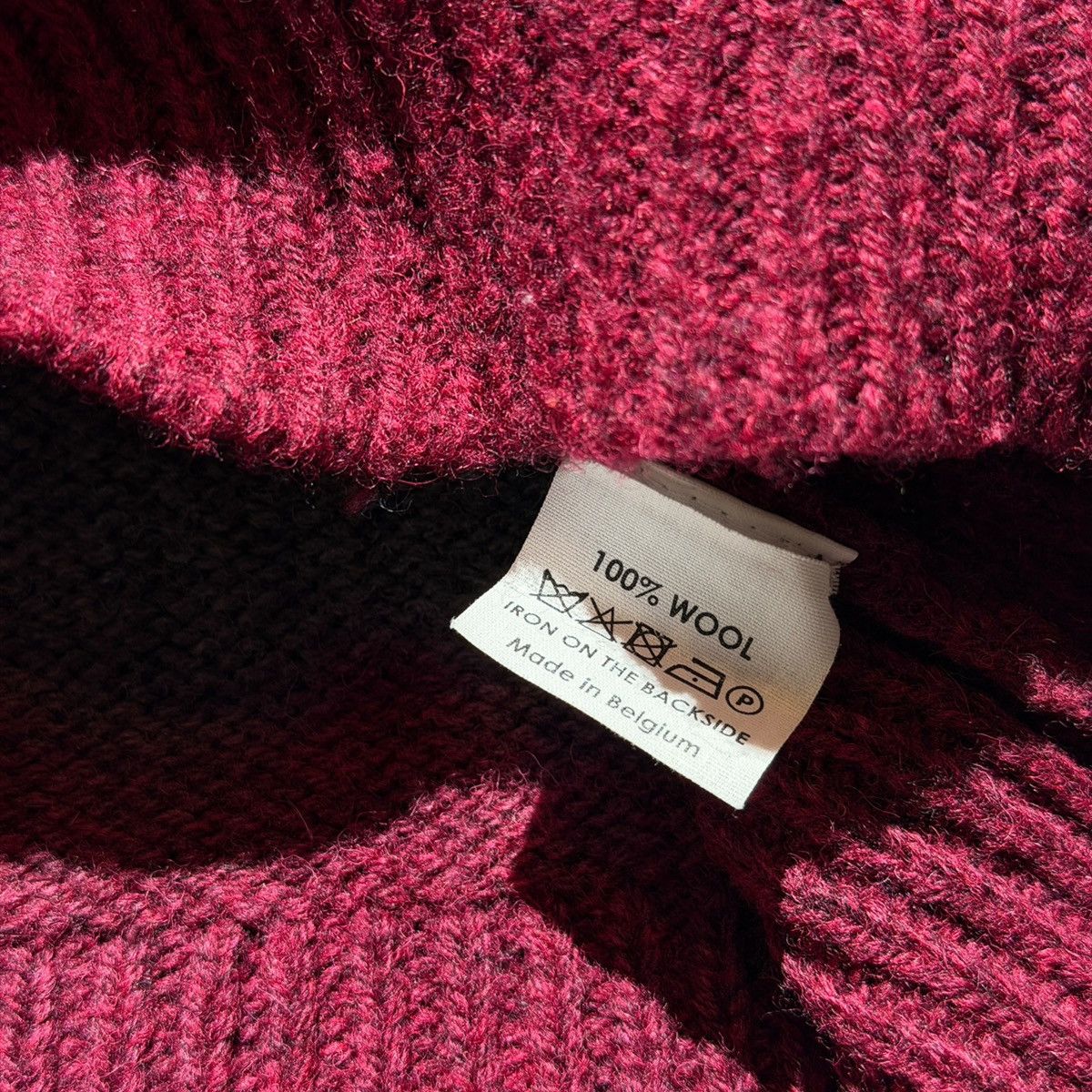 Dries Van Noten FW14 Runway knit tie dye sweater Size US XL / EU 56 / 4 - 3 Thumbnail