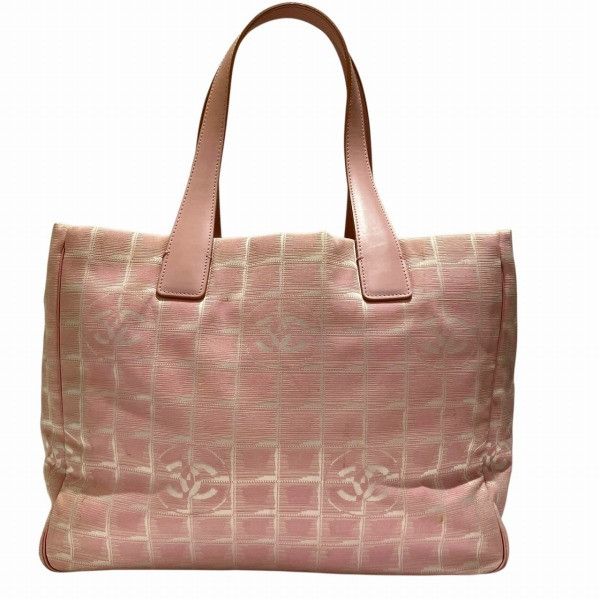 Chanel Chanel New Travel Line Canvas 2Way Bag Canvas Shoulder Bag A15991 in Grey, Women's