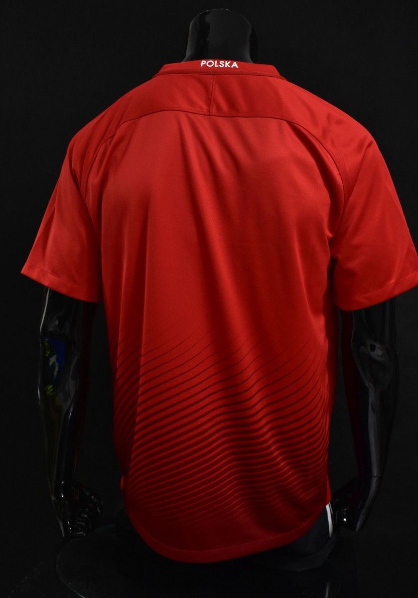 Nike NIKE Poland Away Red Football Shirt Polska SIZE L adults Size US L / EU 52-54 / 3 - 4 Thumbnail