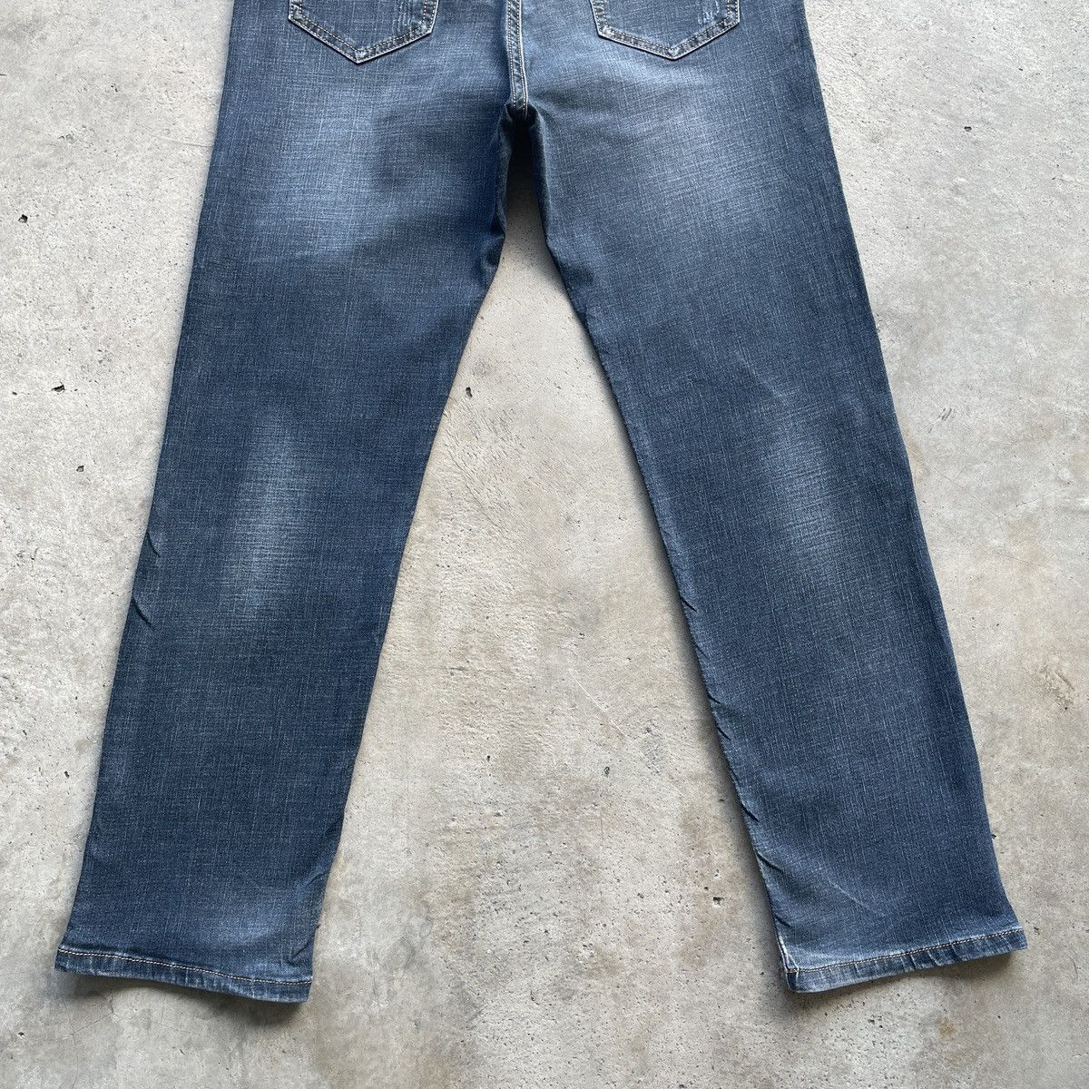 Japanese Brand Vintage WGSJ Jeans Faded Denim Pants Distressed W31 Size US 31 - 12 Thumbnail