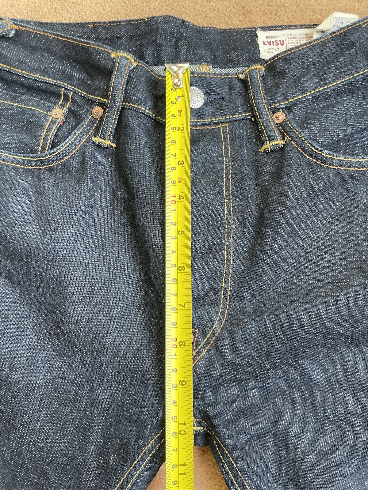 Evisu EVISU embroidery daicock style denim jeans!!size：29 Size US 29 - 12 Thumbnail