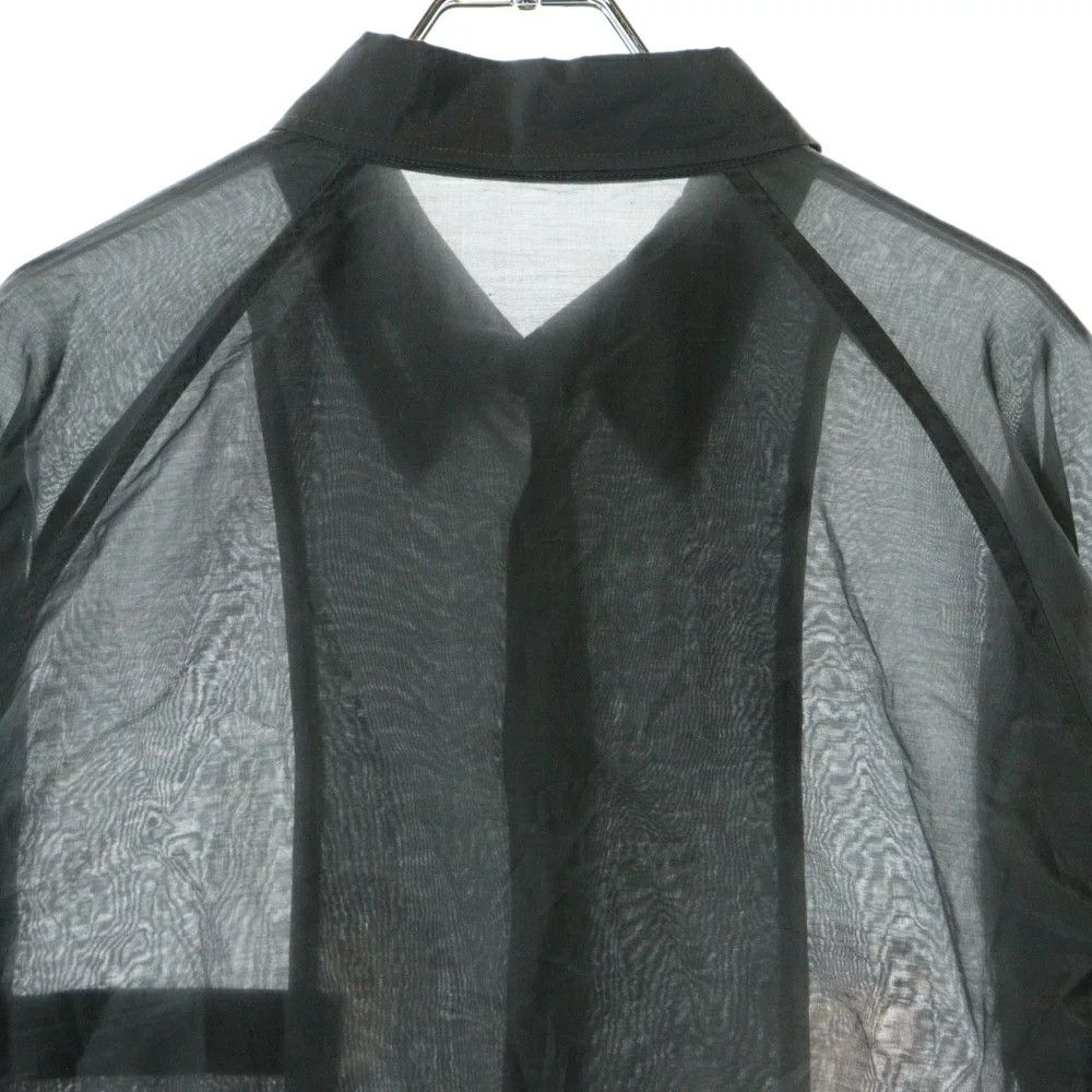 Yohji Yamamoto Yohji Yamamoto POUR HOMME // 24S Silk Shirt Blouse Size US M / EU 48-50 / 2 - 4 Thumbnail