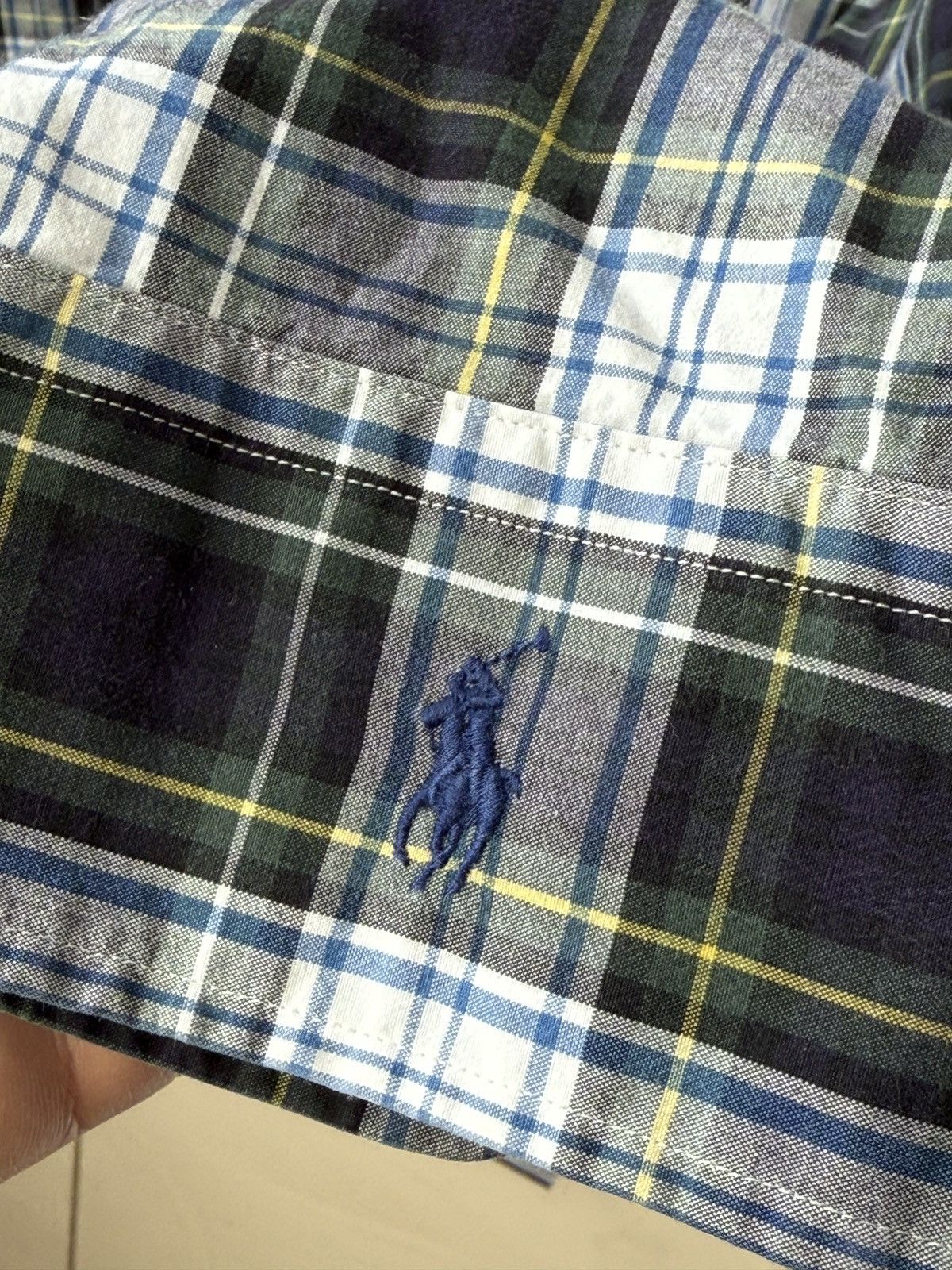 Polo Ralph Lauren Polo Ralph Lauren Checked Shirt plaid sleeve logo Size US M / EU 48-50 / 2 - 4 Thumbnail