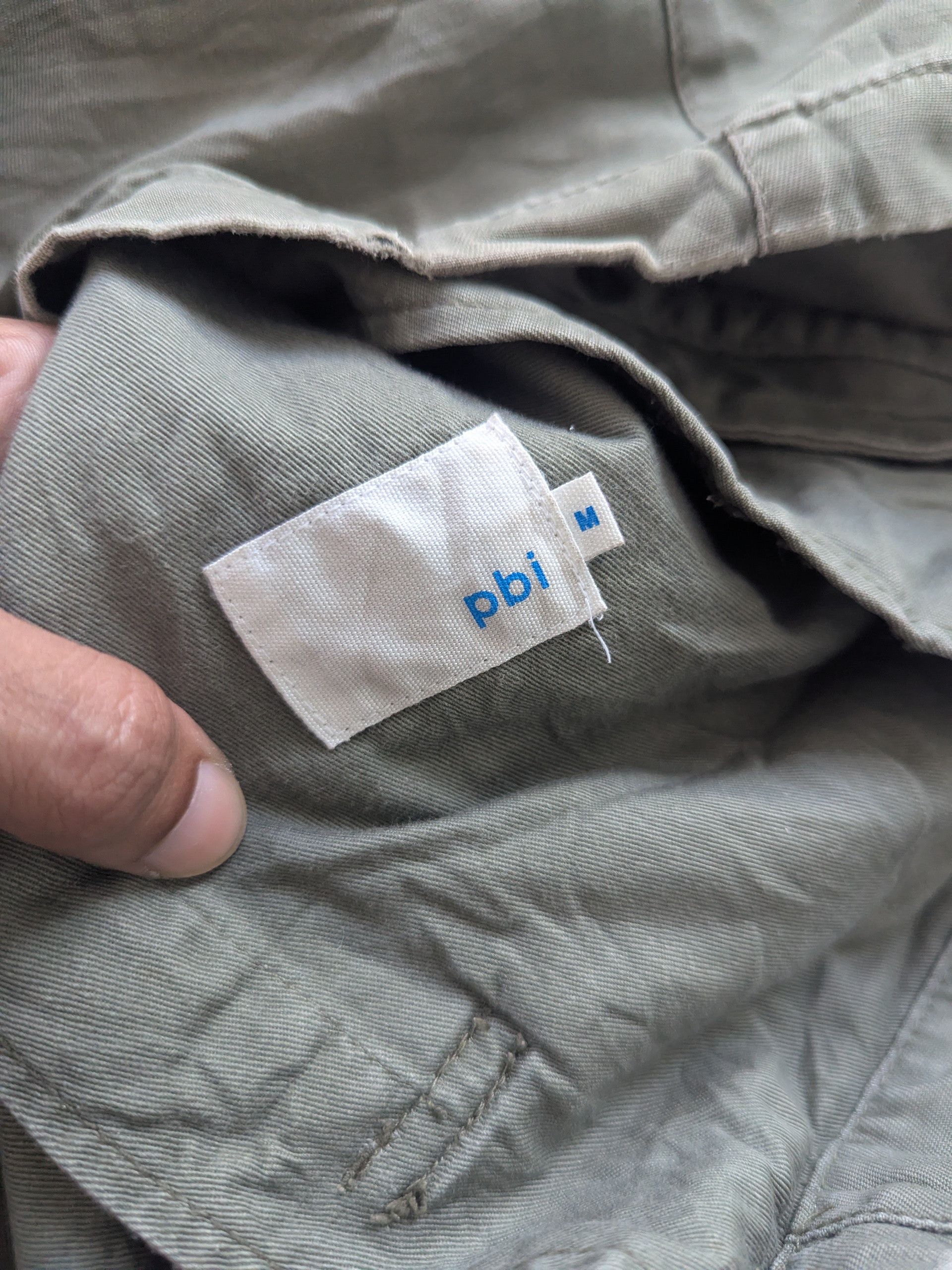Japanese Brand × Vintage Vintage 1990s PBI Jacket Army Style Distressed Size M / US 6-8 / IT 42-44 - 8 Thumbnail