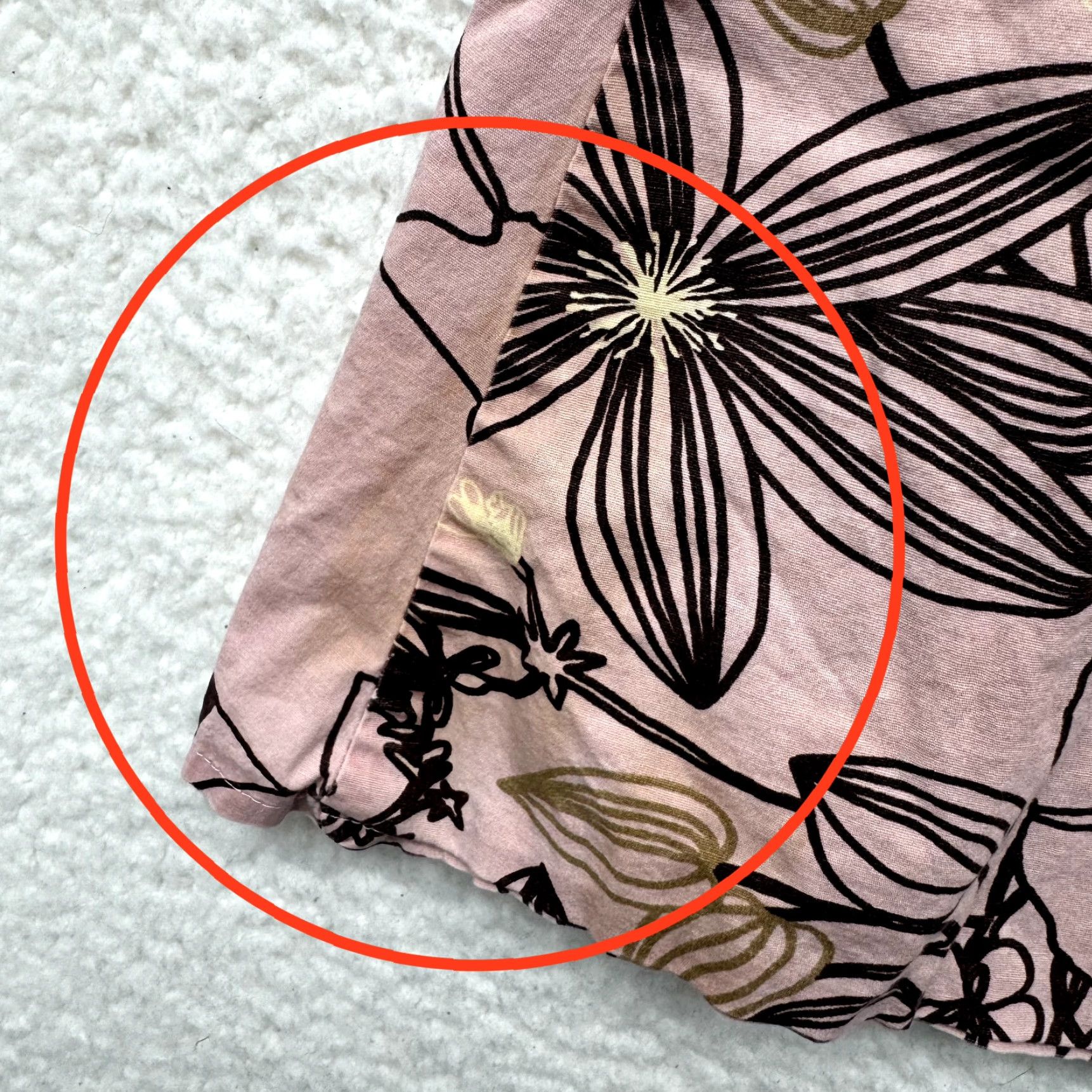 Vintage VINTAGE 90s Y2K Skirt Medium Pink Brown Hibiscus Floral Tropical Lipsy Women M Size 32" / US 10 / IT 46 - 6 Thumbnail
