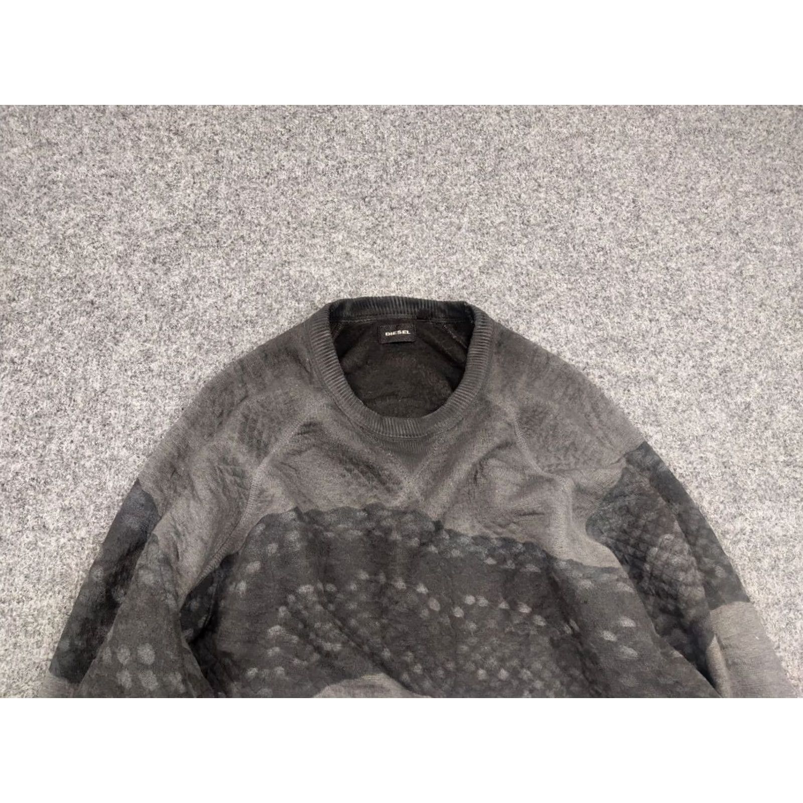 Diesel Diesel Snake Gray Faded Oversized Sweatshirts Main Selling Point Crew Neck Men M Gray Snake 90s Vintage Style Sweatshirt Size US M / EU 48-50 / 2 - 5 Thumbnail