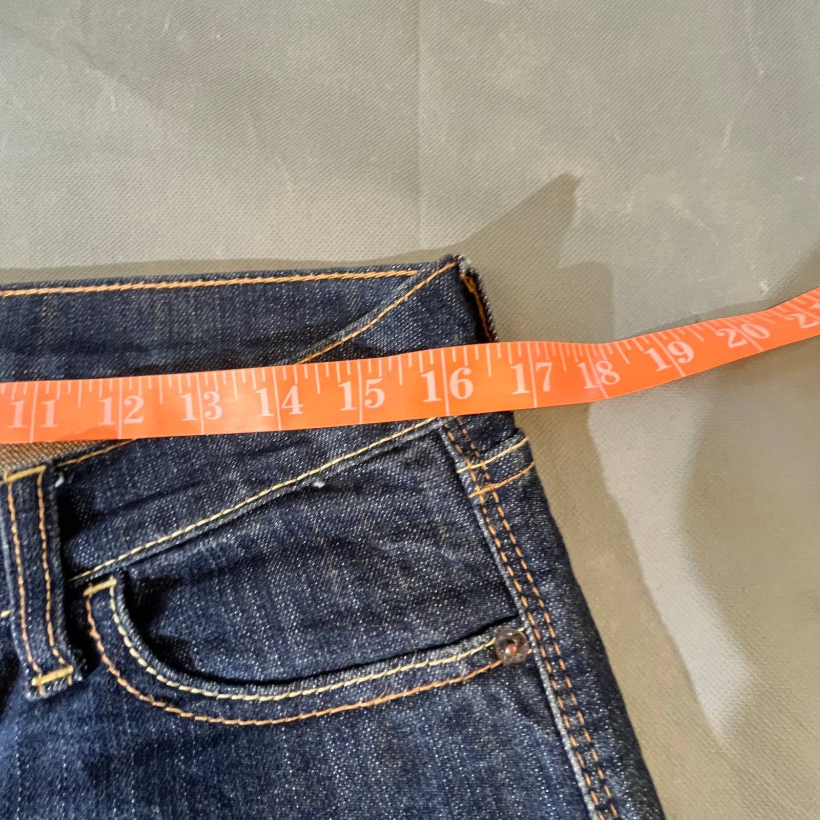 Old Navy Old Navy The Diva Jeans Womens Size 8 Regular Blue Dark Wash Size 30" / US 8 / IT 44 - 10 Thumbnail