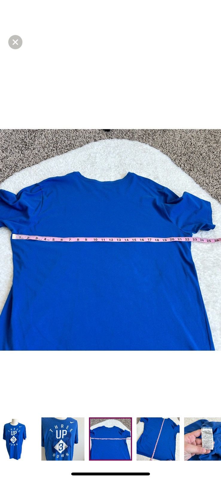 Nike Nike xl baseball graphic tee Size US XL / EU 56 / 4 - 3 Thumbnail