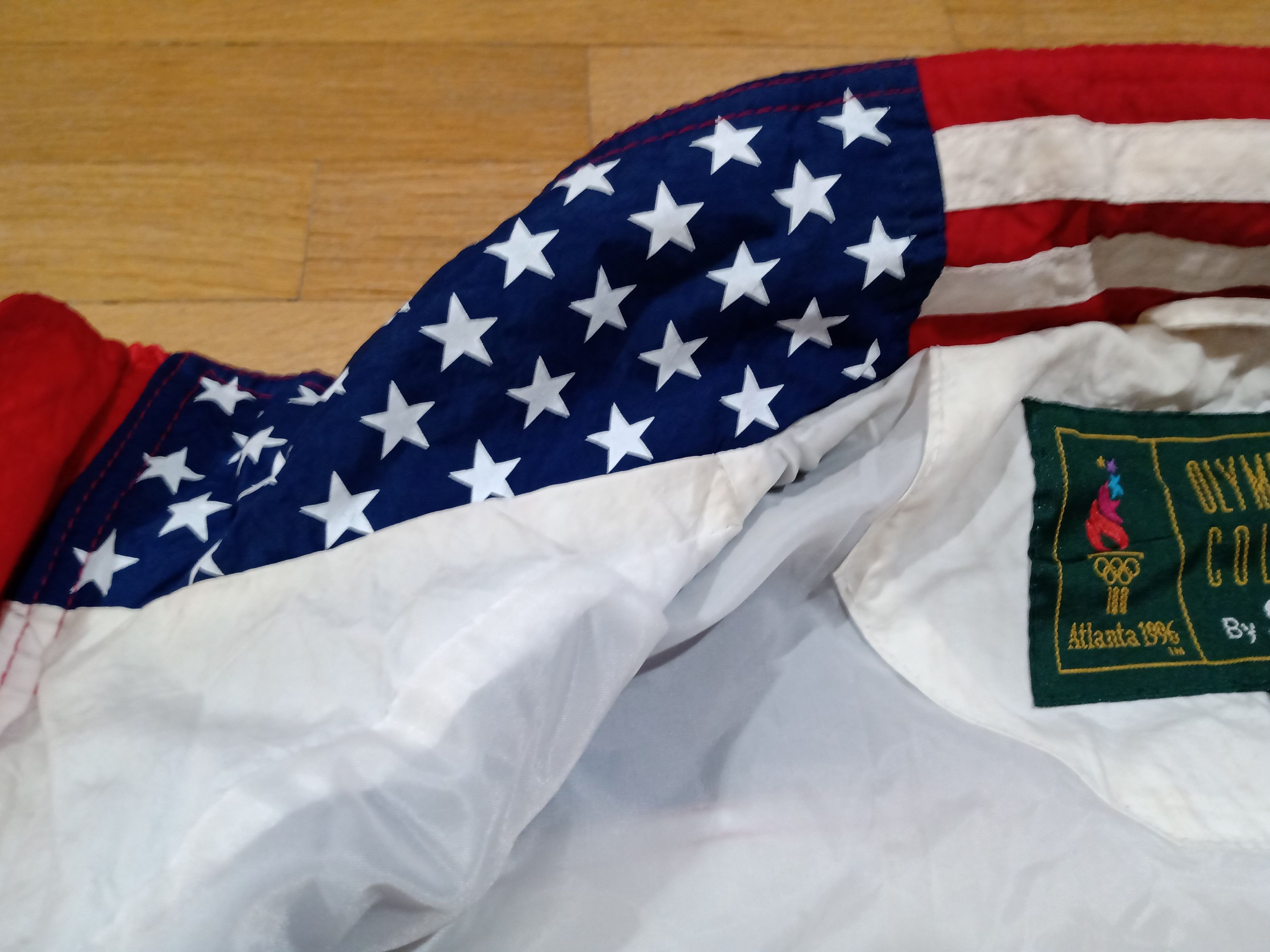 Starter × USA Olympics × Vintage Olympic 96 Atlanta Jacket Worn Sonny Duncan Vintage Starter Size US XL / EU 56 / 4 - 9 Thumbnail