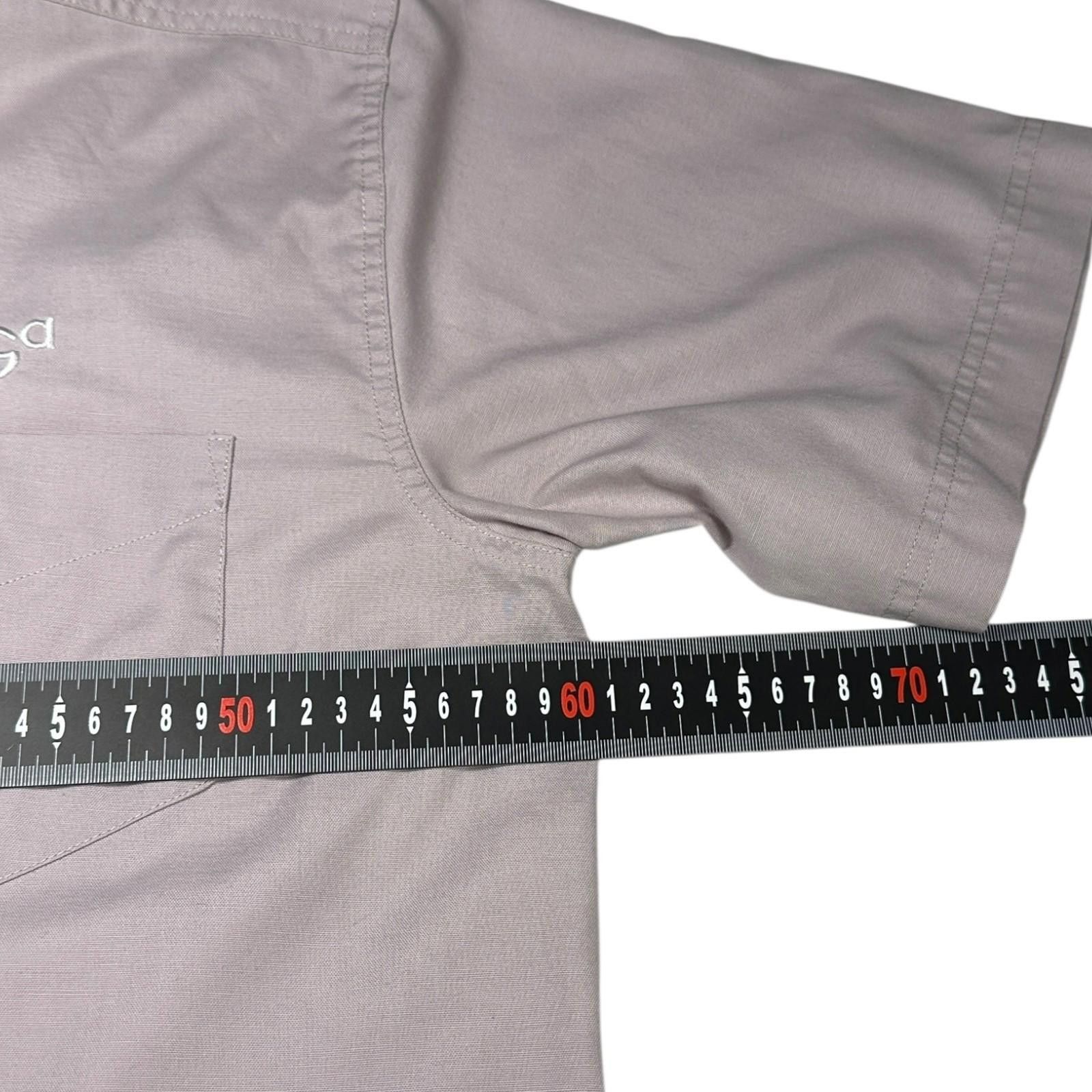 Other Uneek Shirt Men's UK Size L Grey Short Sleeve Embroidered Size US L / EU 52-54 / 3 - 11 Thumbnail