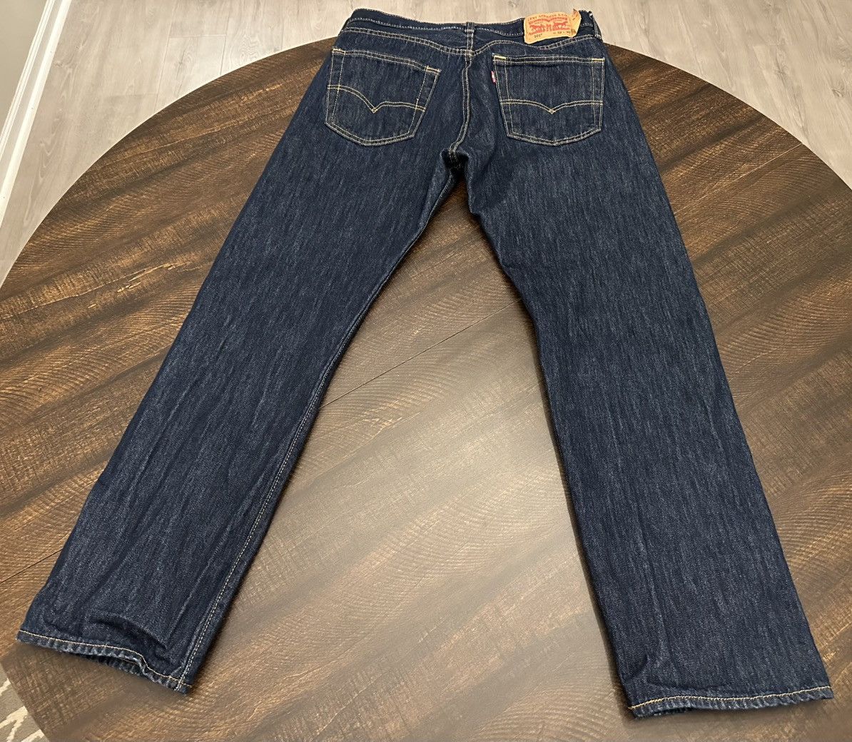 Levi's Levis 501 Jeans Mens 32x29 Straight Leg Button Fly Size US 32 / EU 48 - 1 Thumbnail