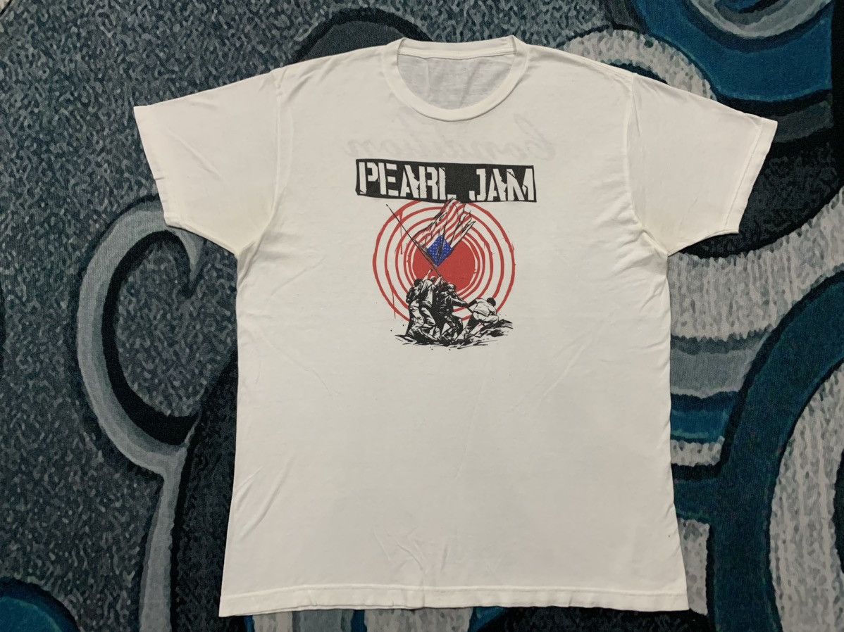 LAST DROP#Band Pearl Jam Condition Crictical Tour Tee