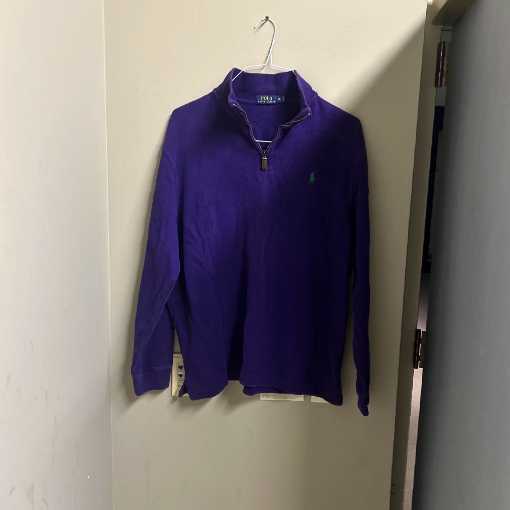Polo Ralph Lauren VINTAGE Polo Ralph Lauren Sweatshirt Half Zip Mock Neck Long Sleeve XXL? Size US XL / EU 56 / 4 - 4 Thumbnail