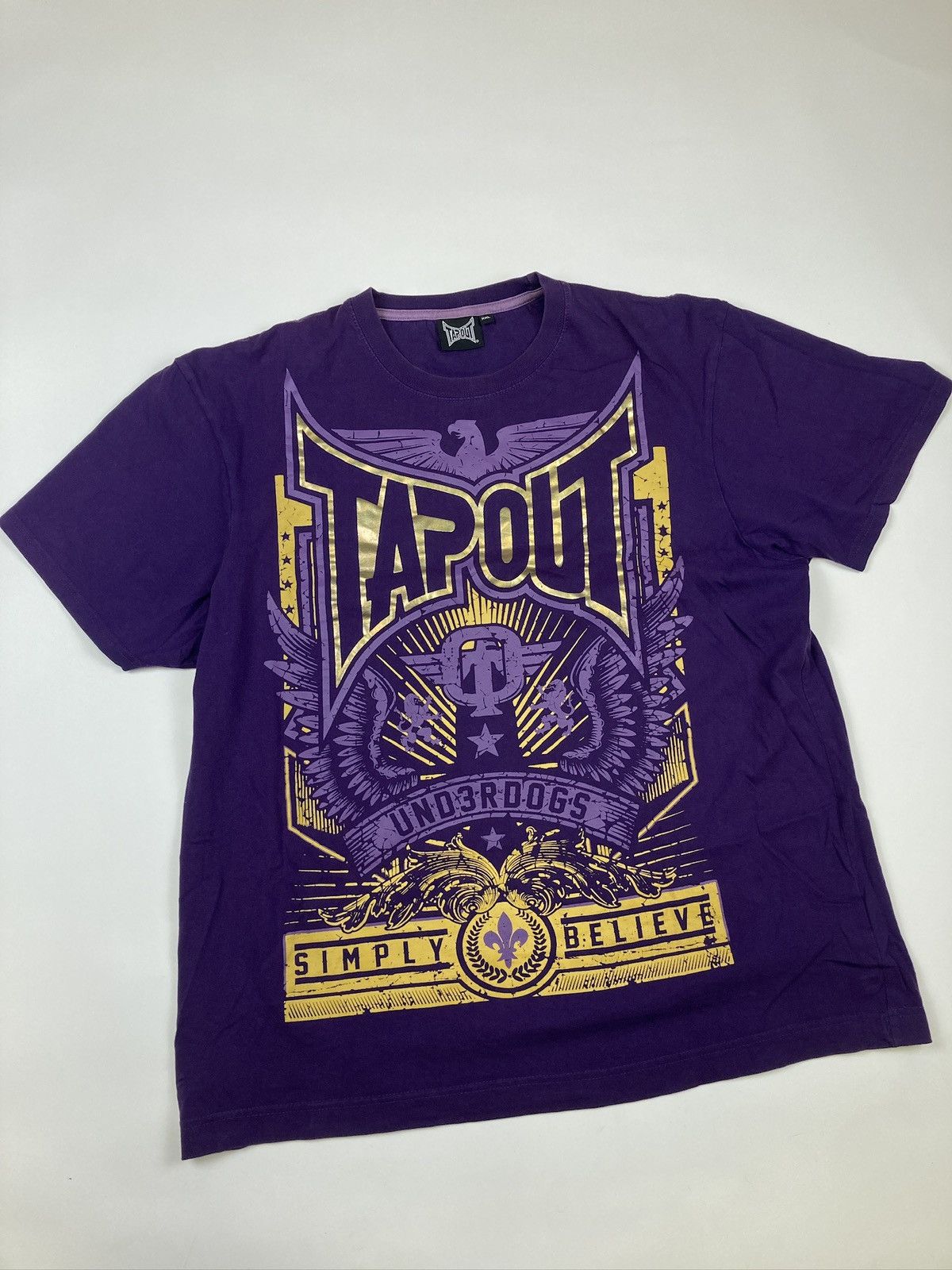 Affliction × JNCO × Tapout Y2K Vintage Tapout tee Size US XXL / EU 58 / 5 - 1 Thumbnail