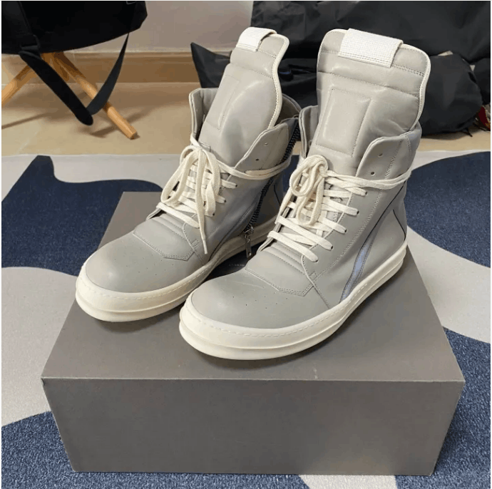 Rick Owens Rick Owens Hi-Top Sneakers Size US 8 / EU 41 - 1 Thumbnail