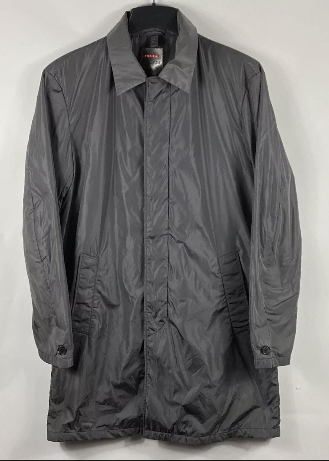 Prada Prada Autumn/Winter 2011 Nylon Overcoat Black Size 48 Men's Size US M / EU 48-50 / 2 - 1 Thumbnail