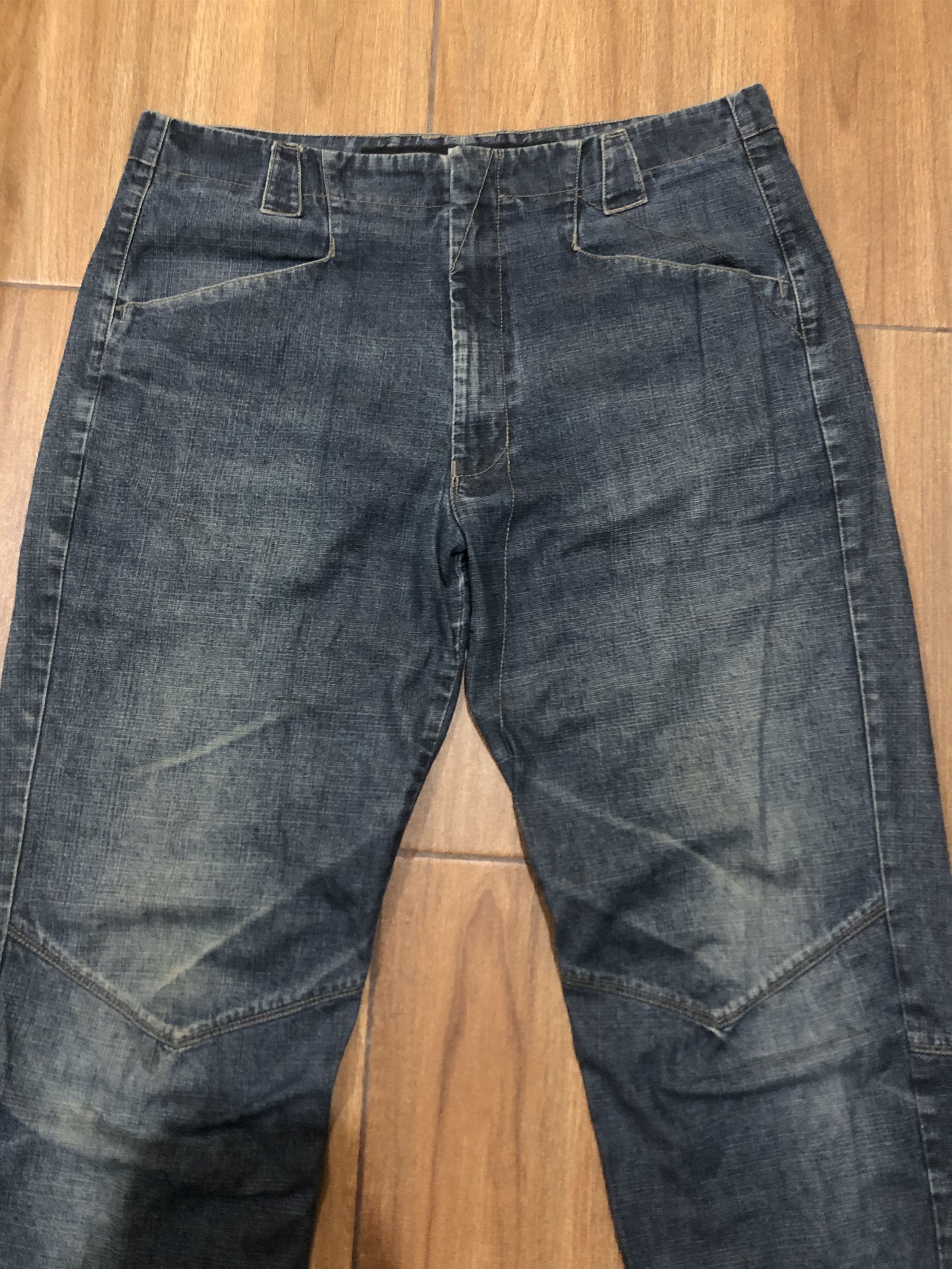 Marithe + Francois Girbaud Archival Marithé François Girbaud Multi-Pocket Shuttle Denim Size US 38 / EU 54 - 2 Thumbnail