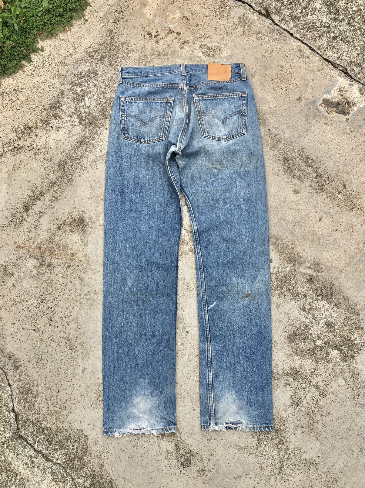 Levi's × Vintage 90s LEVIS 501 MADE IN USA Size US 31 - 4 Thumbnail