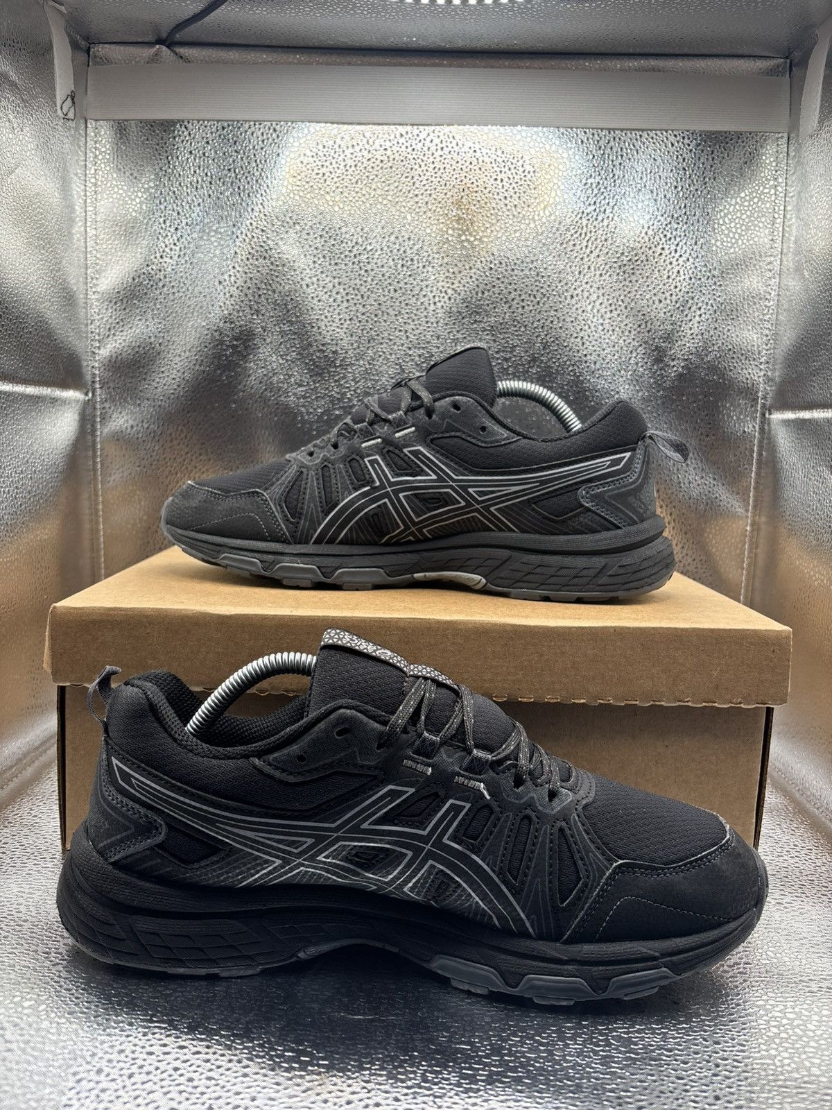 Asics ASICS gel-venture 7 black sheet rock Size US 8.5 / EU 41-42 - 5 Thumbnail