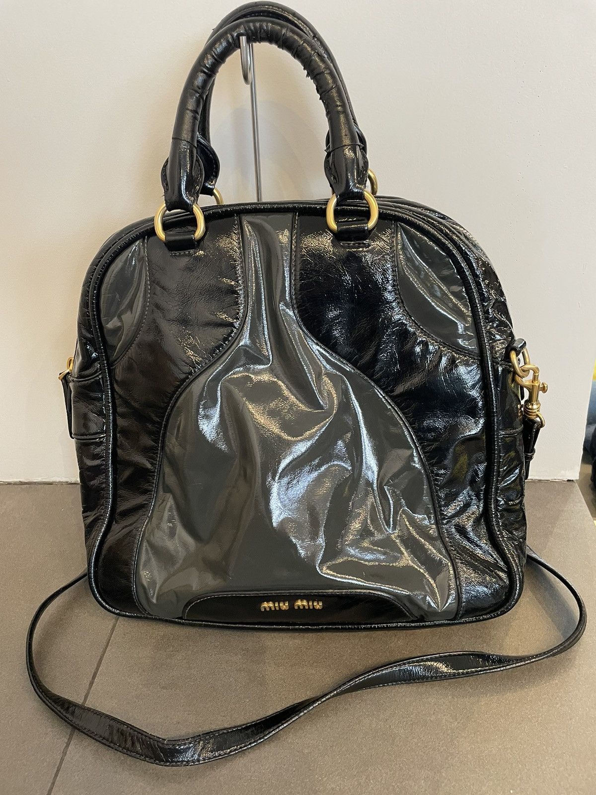 Miu Miu Miu Miu Patent leather bag Size ONE SIZE - 1 Thumbnail