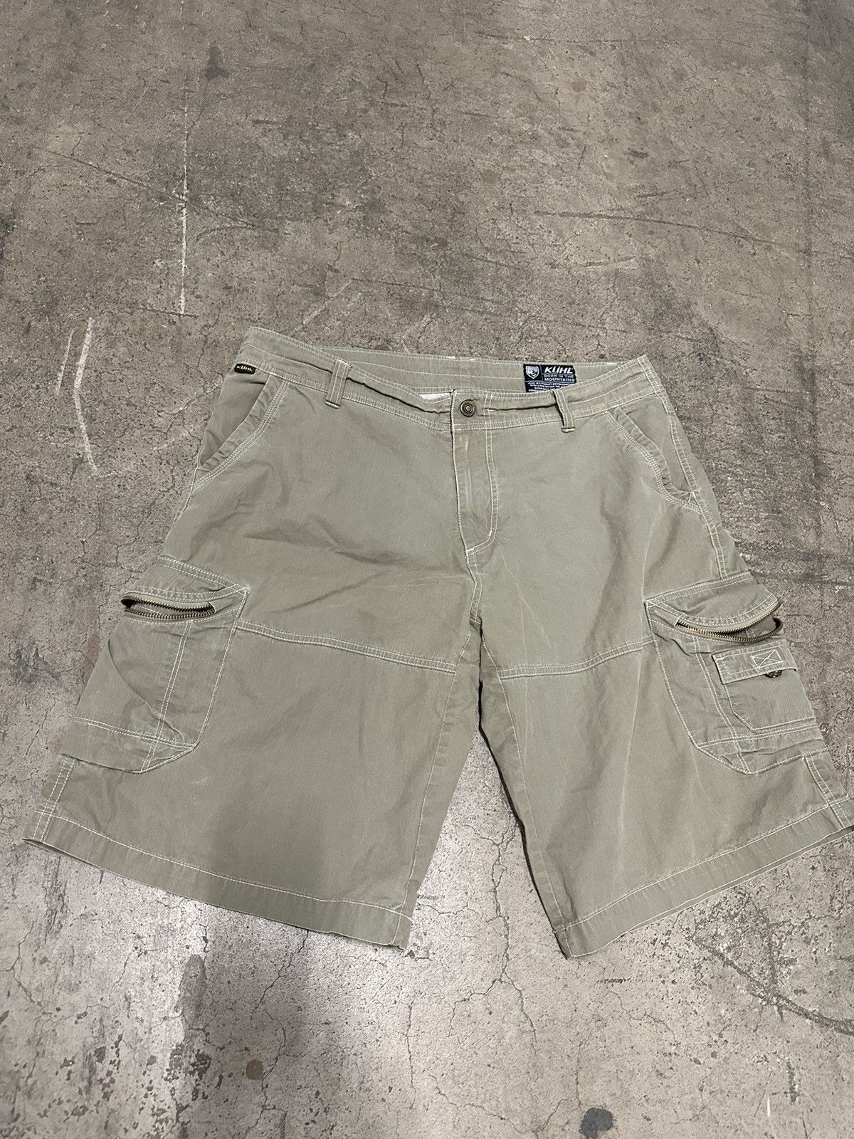 Kuhl × Vintage Kuhl patina dye cargo shorts Size US 38 / EU 54 - 3 Thumbnail