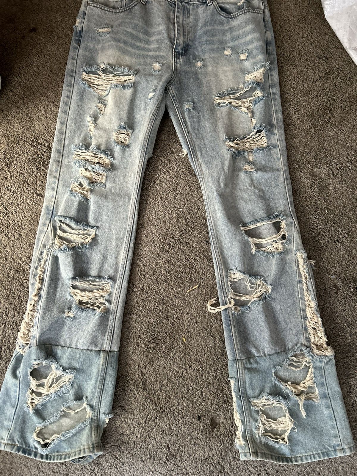 Who Decides War Who decides war ripped jeans Size US 38 / EU 54 - 1 Thumbnail