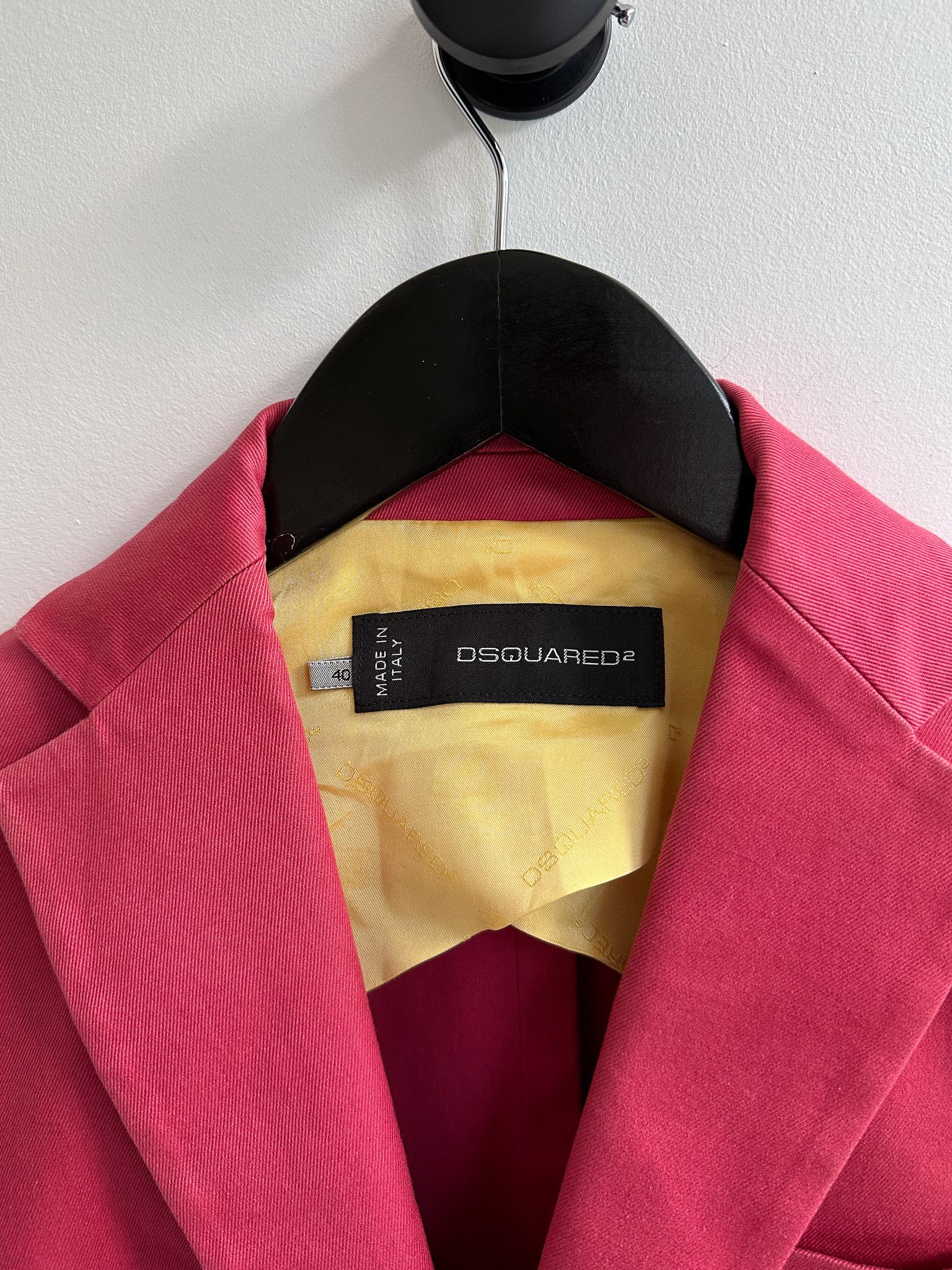 Dsquared2 Dsquared2 Pink Blazer Jacket Size S / US 4 / IT 40 - 6 Thumbnail