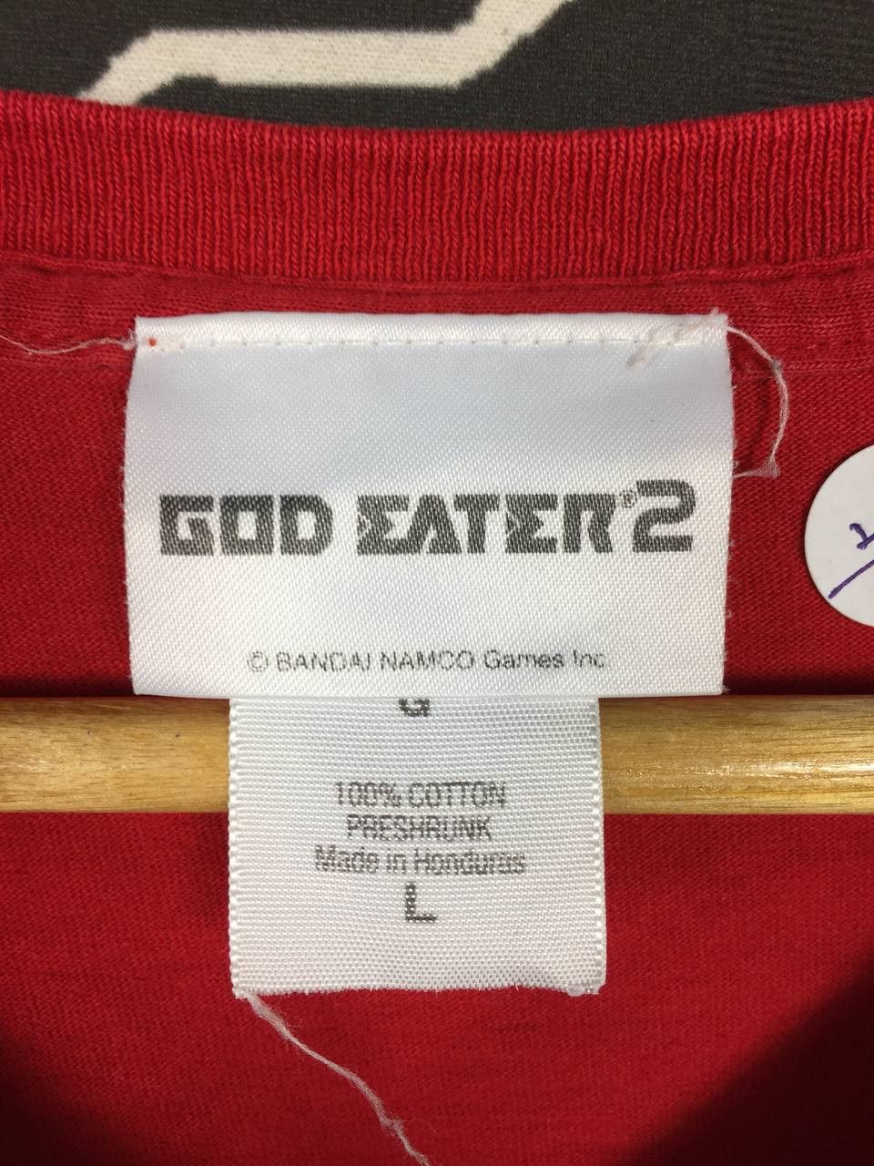 Playstation × The Game × Vintage Vtg Bandai Namco Games Inc GOD EATER 2 Playstation Game Tee Size US L / EU 52-54 / 3 - 10 Thumbnail