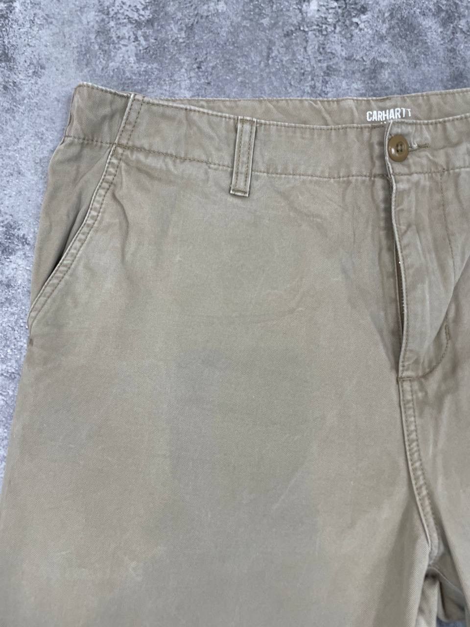 Carhartt Carhartt WIP Men Club Chino Pants Straight Fit Beige Size 36 Size US 36 / EU 52 - 11 Thumbnail