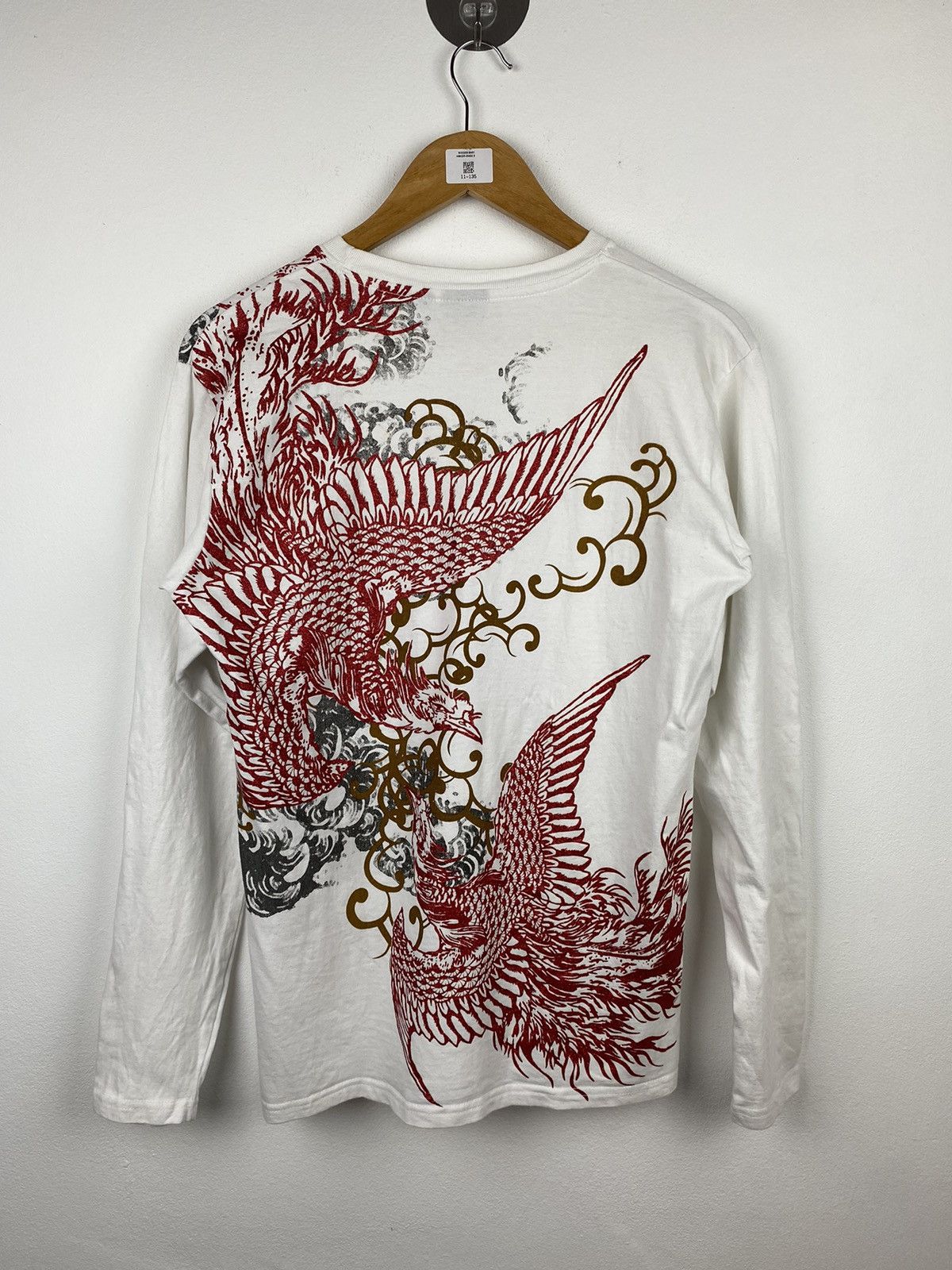 Japanese Brand Japanese Traditional Motive Longsleeve T-shirt Size US M / EU 48-50 / 2 - 5 Thumbnail