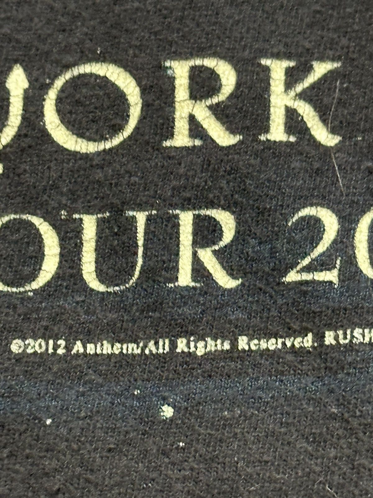 Band Tees Vintage Y2K Rush 2012 concert tour T-shirt Size US XL / EU 56 / 4 - 5 Thumbnail
