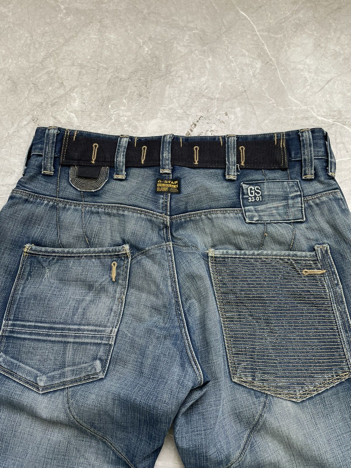 G-Star Junya watanbe style g star raw baggy jeans pants y2k Size US 32 / EU 48 - 11 Thumbnail